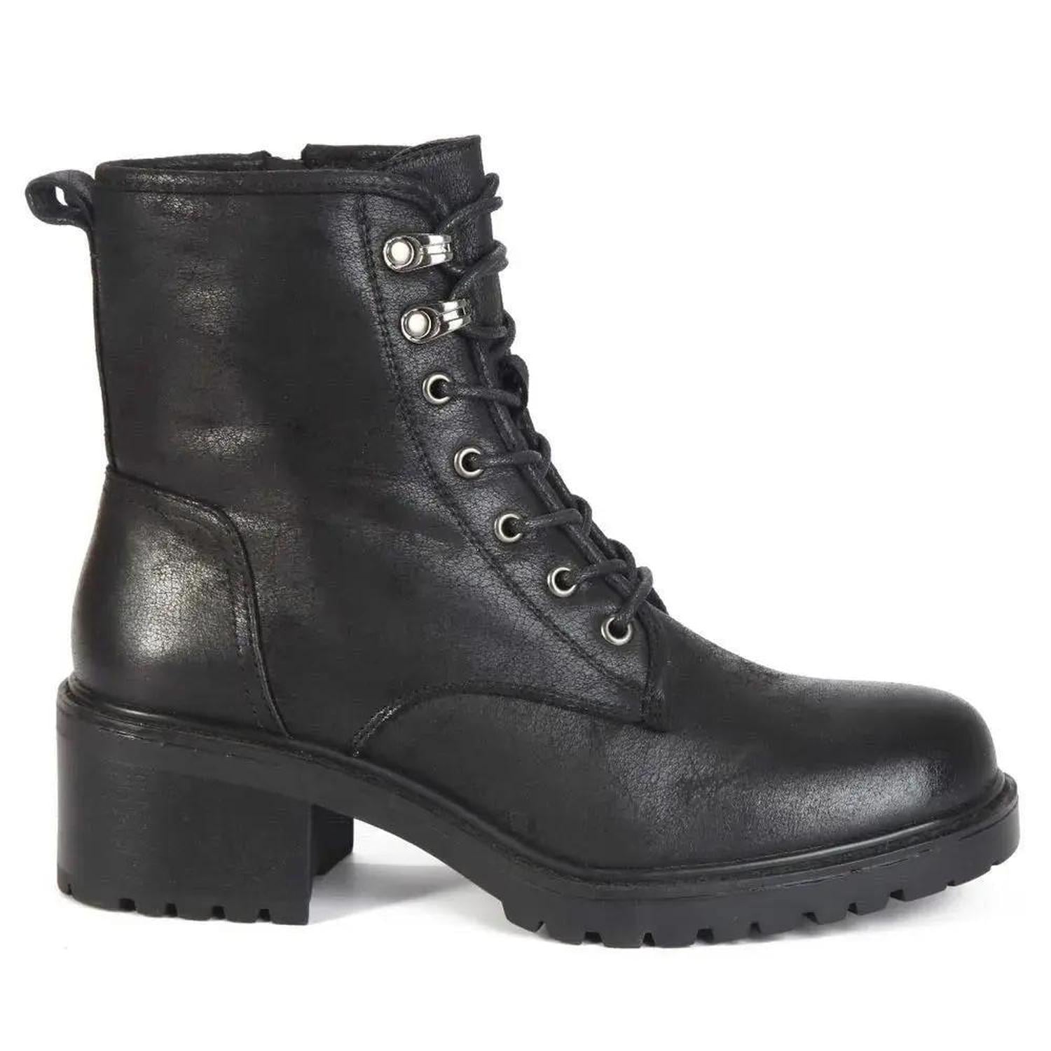 BOTIN MUJER STHEF CASUAL NEGRO 7648 - 1