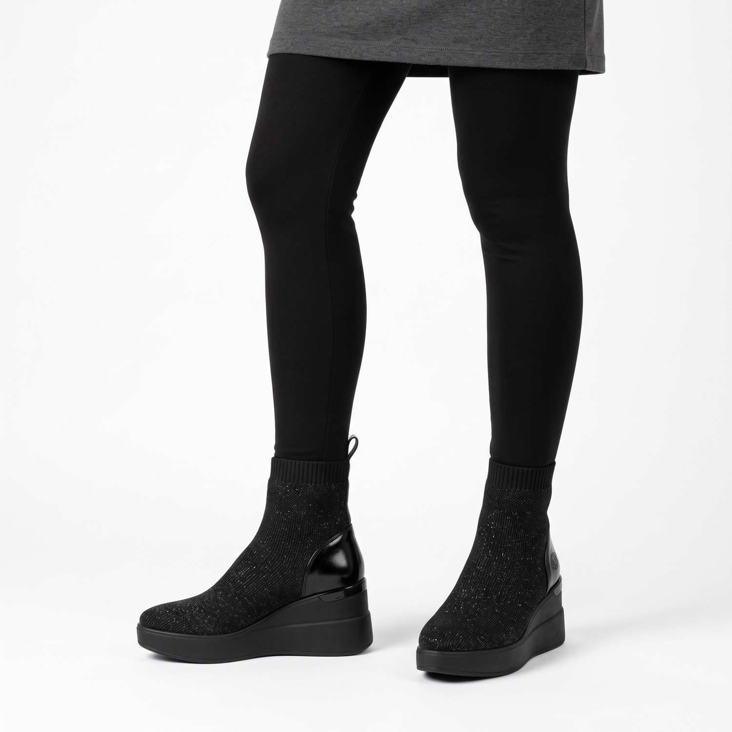 ZAPATILLA MUJER STHEF TRENDY NEGRO 7602 COLOR 1097568 - 4
