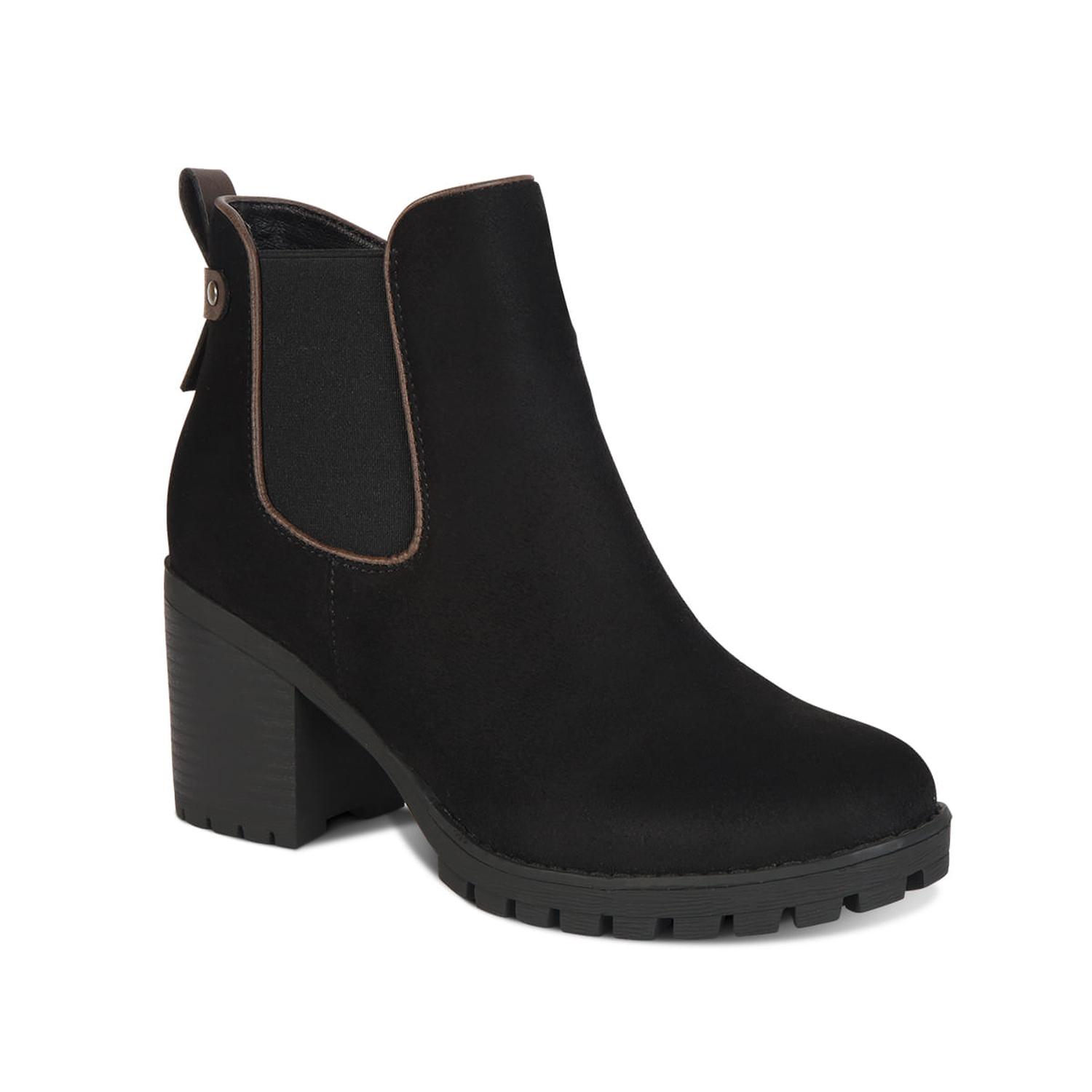 BOTIN CASUAL CON TACO MUJER 7633 NEGRO-STHEF - 1