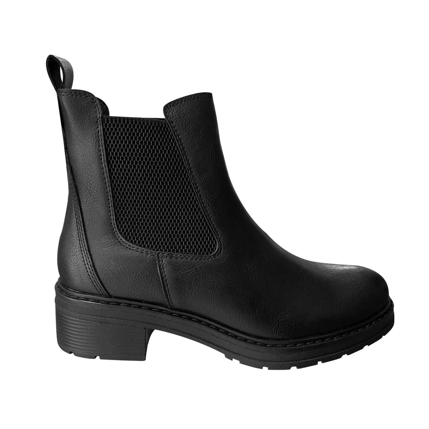 BOTAS Y BOTINES MUJER 7437 NEGRO-STHEF - 2