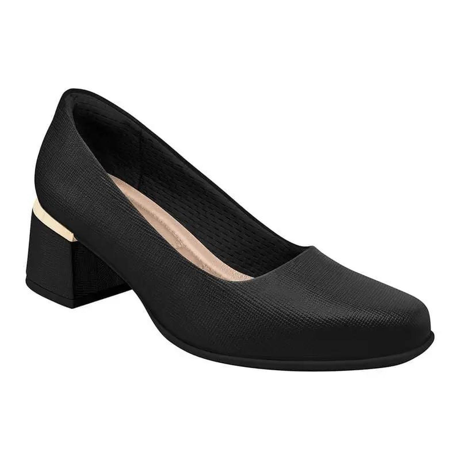 ZAPATO MUJER PICCADILLY VESTIR PRETO 74800900000041 - 1