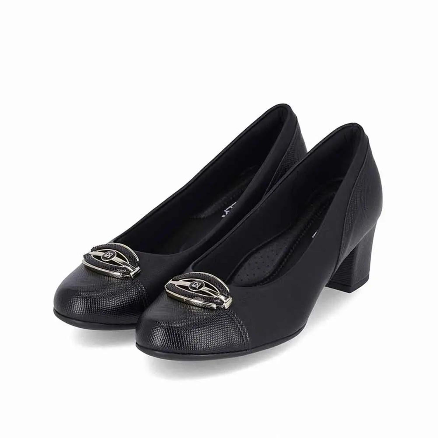 ZAPATO MUJER PICCADILLY VESTIR PRETO 11018300000011 NEGRO 1133649 - 3