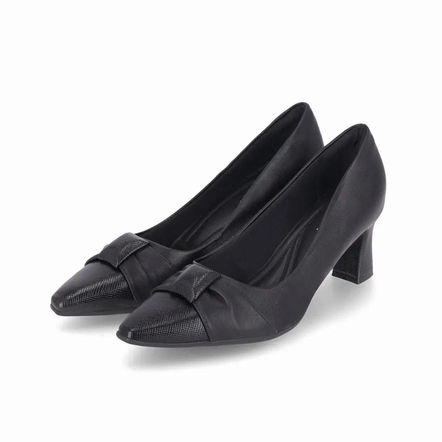 ZAPATO MUJER PICCADILLY VESTIR PRETO 76401500000003 COLOR 1131865 - 2