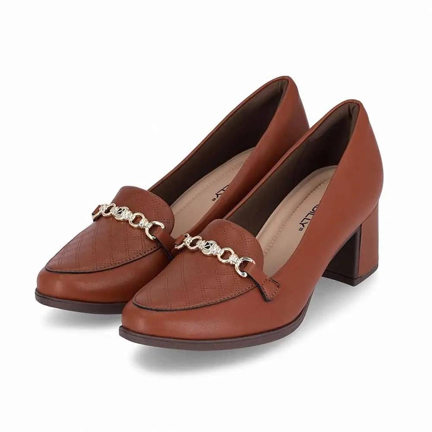 ZAPATO MUJER PICCADILLY VESTIR CONHAQUE 65406600000001 MARRÓN 1135047 - 3