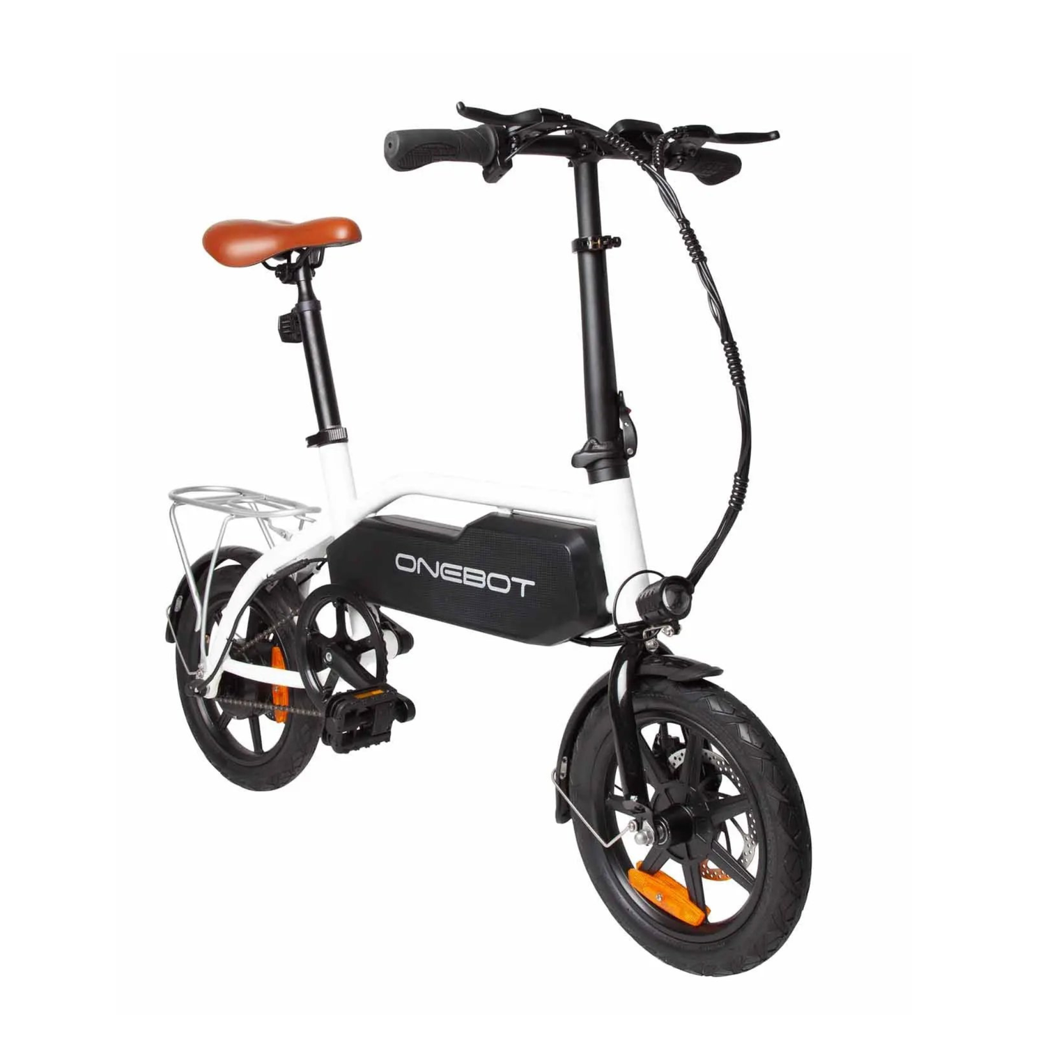 E-BIKE ONEBOT S1/1001 CON TIMON PLEGABLE INC BATERIA Y CARGADOR BLANCO BLANCO 1083964 - 1