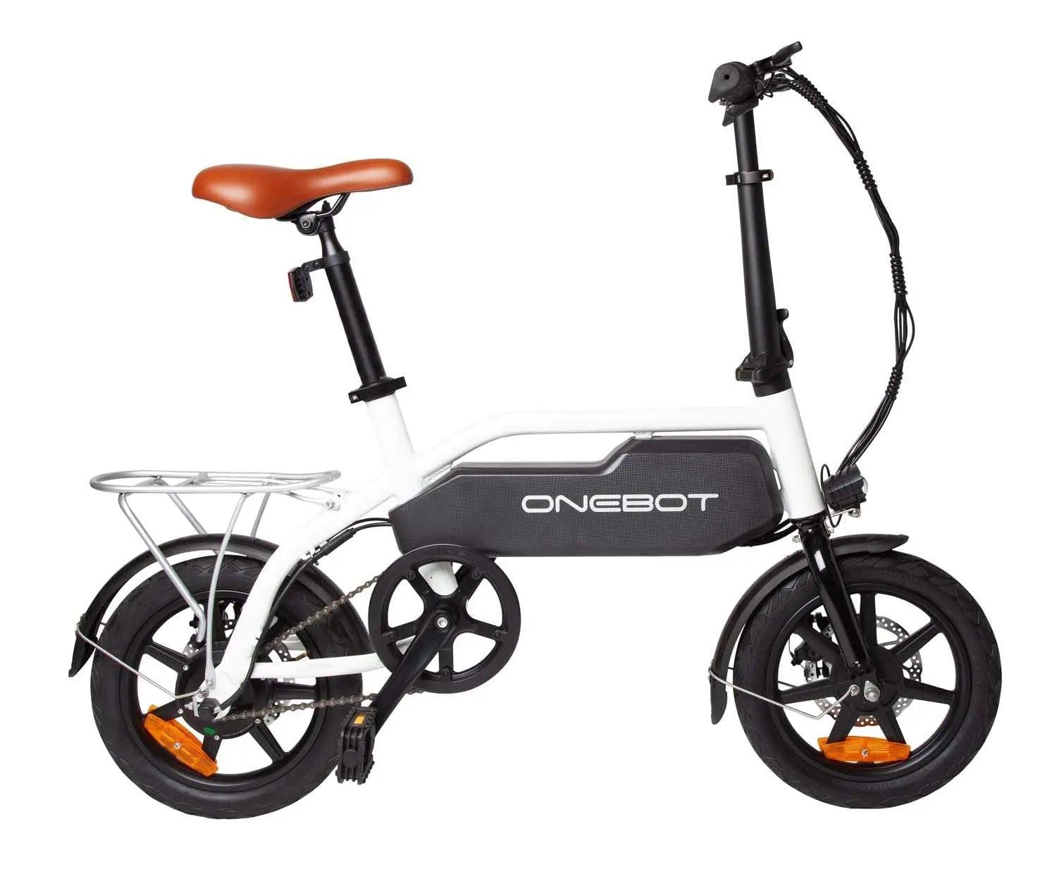 E-BIKE ONEBOT S1/1001 CON TIMON PLEGABLE INC BATERIA Y CARGADOR BLANCO BLANCO 1083964 - 5
