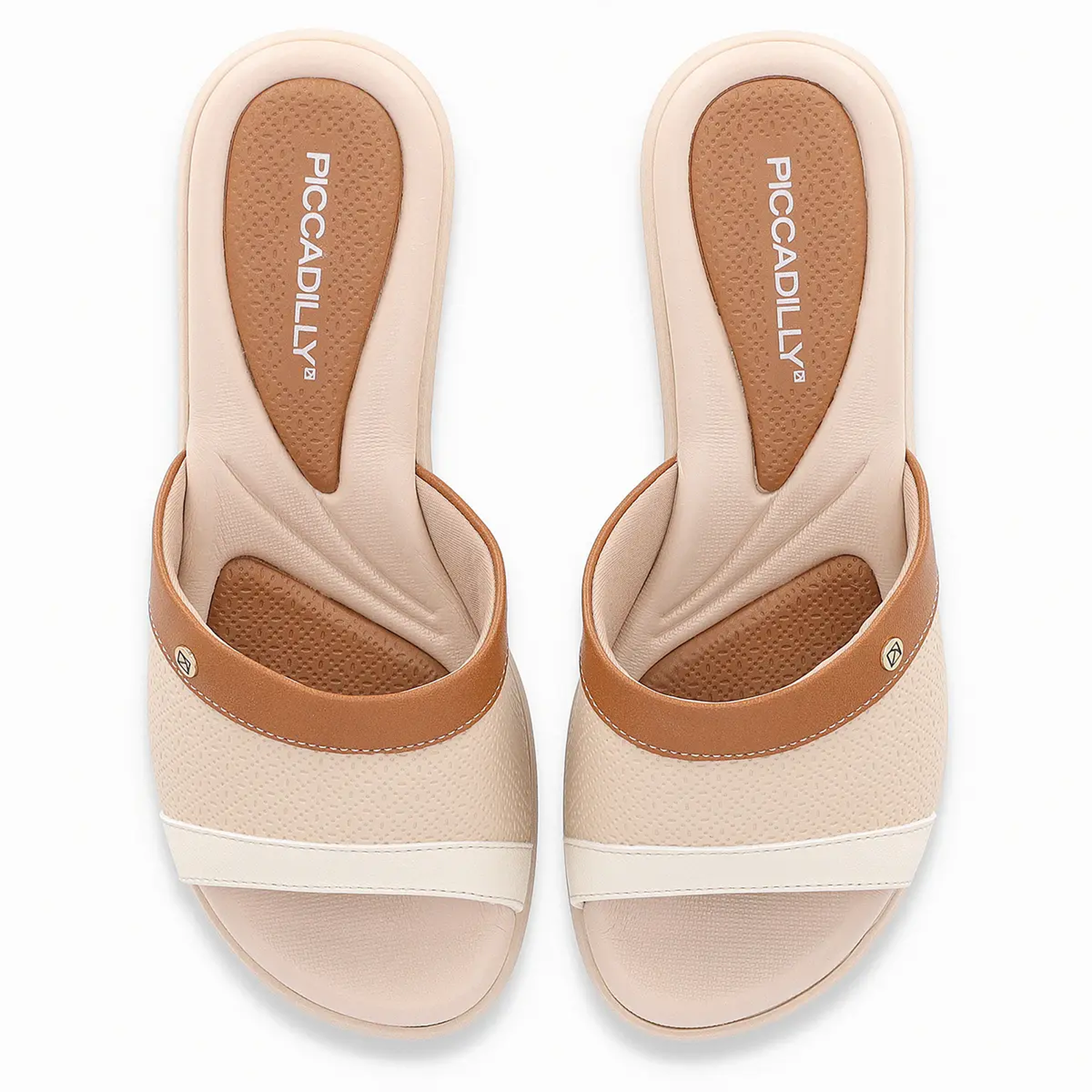 SANDALIA JOANETE PICCADILLY MASCAVO/BRULE/OFF WHITE 54039800000008 NARANJA 1139078 - 3