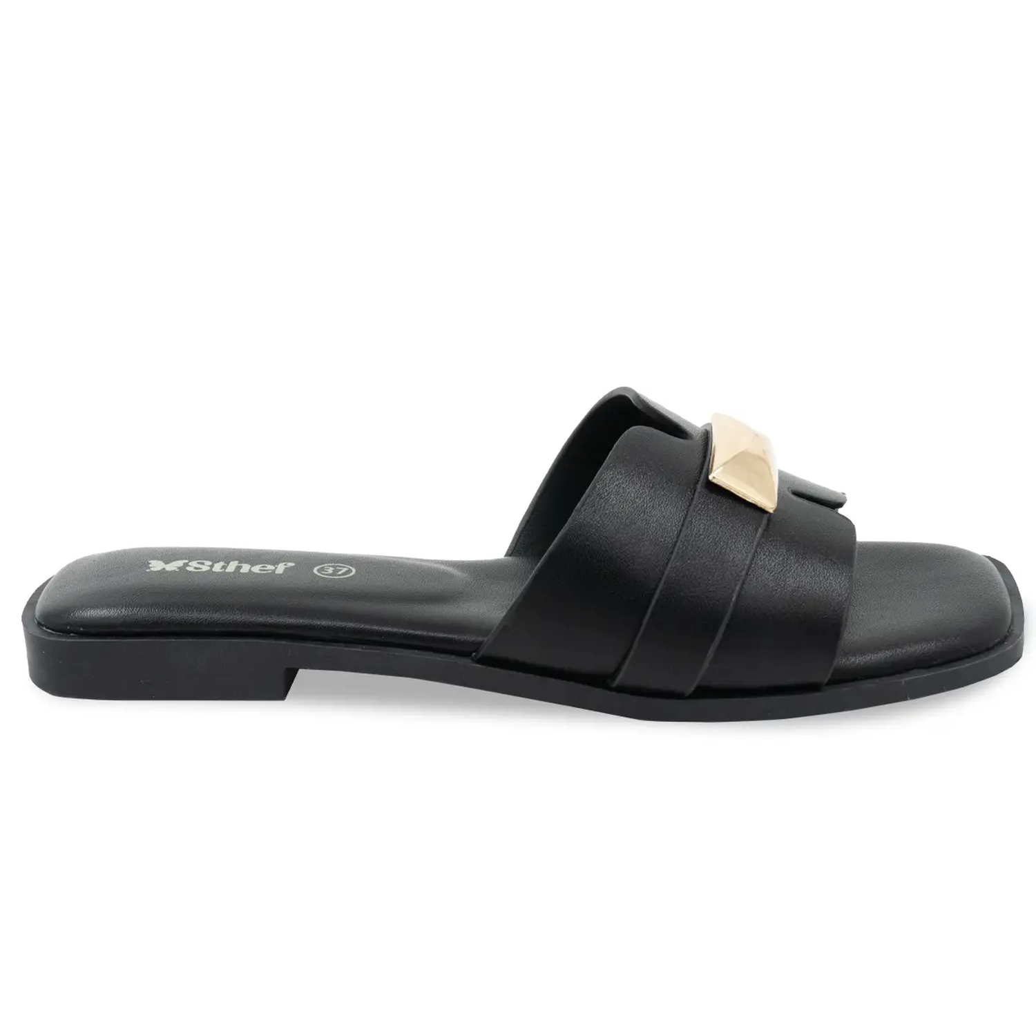 SANDALIA MUJER STHEF CASUAL NEGRO 8208 NEGRO 1137505 - 2
