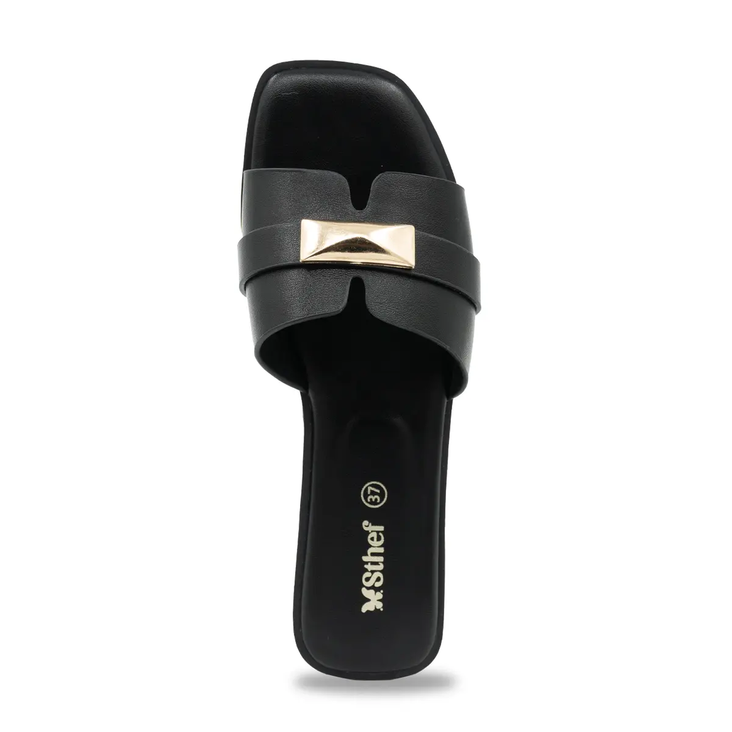 SANDALIA MUJER STHEF CASUAL NEGRO 8208 NEGRO 1137505 - 4