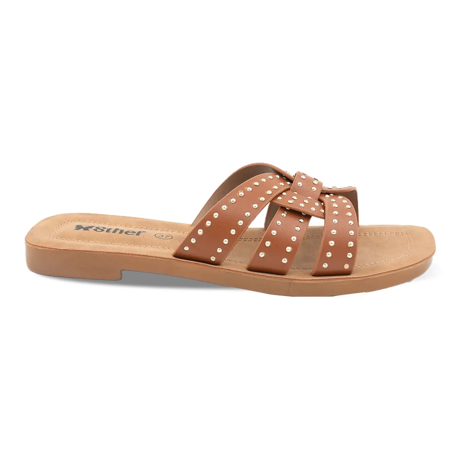 SANDALIA MUJER STHEF CASUAL MARRON 8179 MARRÓN 1137448 - 2
