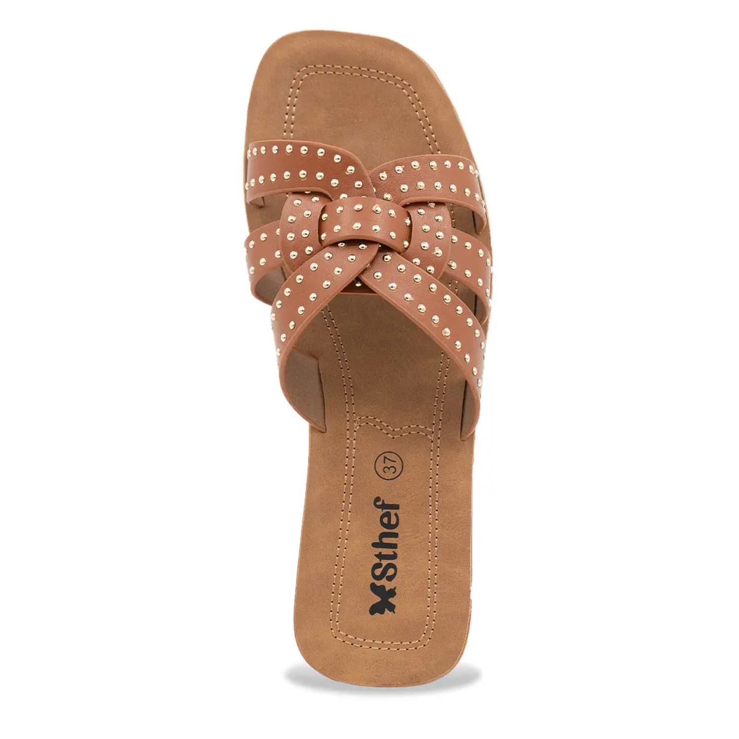 SANDALIA MUJER STHEF CASUAL MARRON 8179 MARRÓN 1137448 - 4