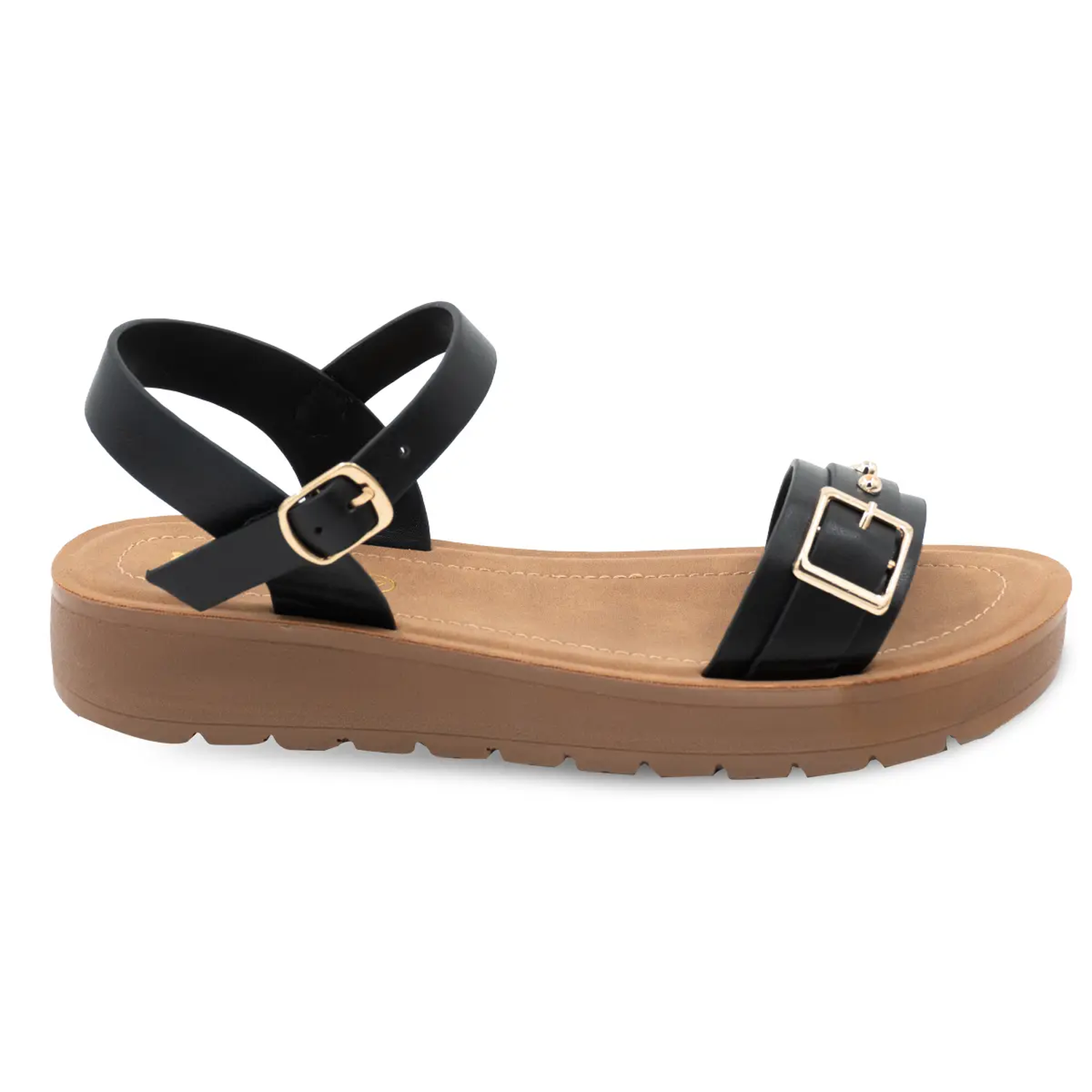 SANDALIA MUJER STHEF CASUAL NEGRO 8157 NEGRO 1137302 - 2
