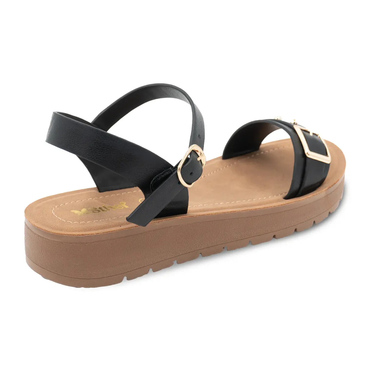 SANDALIA MUJER STHEF CASUAL NEGRO 8157 NEGRO 1137302 - 3