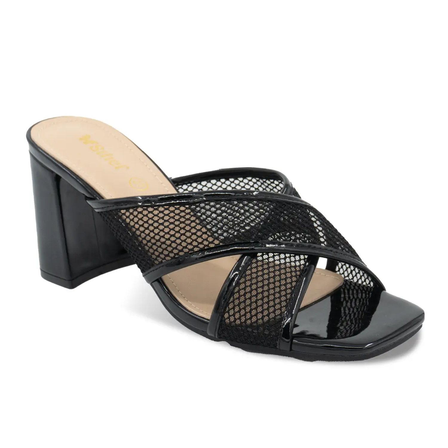 SANDALIA MUJER STHEF CASUAL NEGRO 8159 - 1