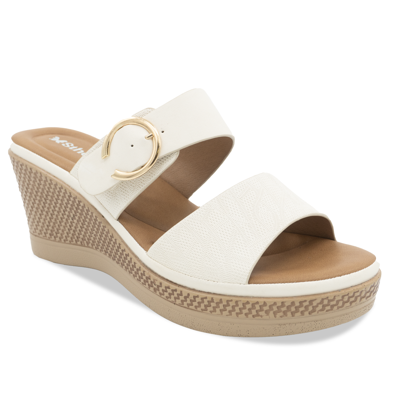 SANDALIA MUJER STHEF CASUAL BLANCO 8175 - 1