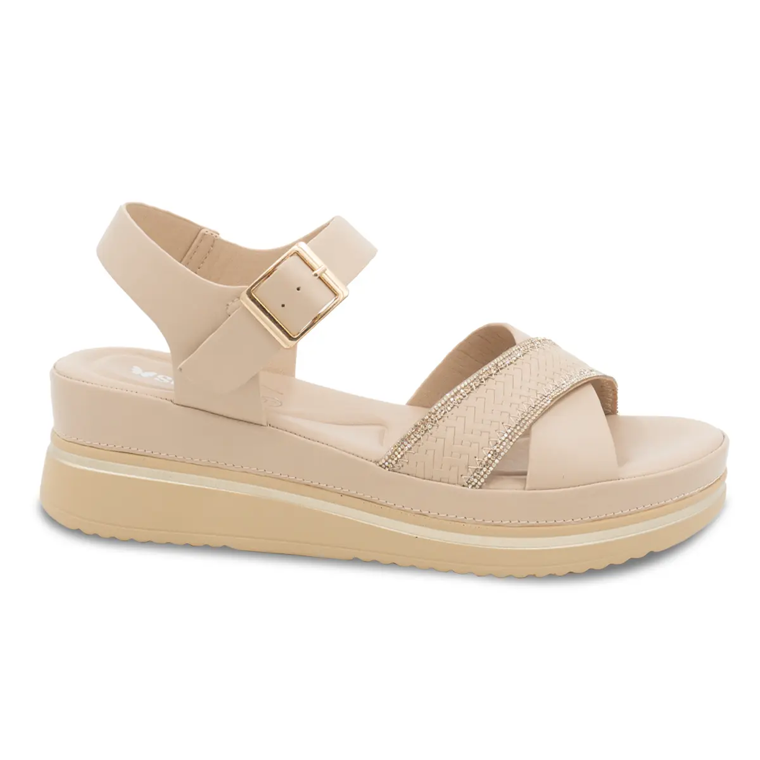 SANDALIA MUJER STHEF CASUAL BEIGE 8177 BEIGE 1137433 - 2