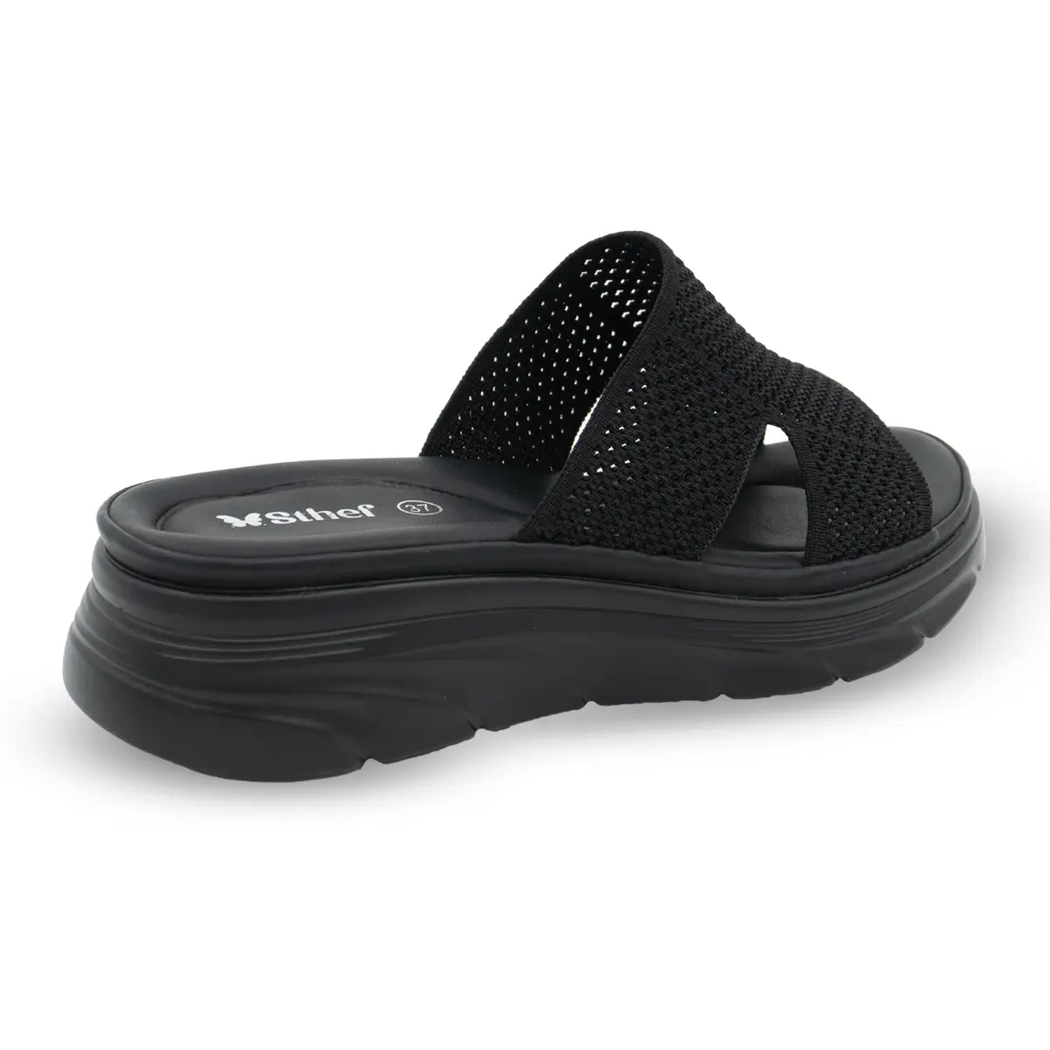 SANDALIA MUJER STHEF CASUAL NEGRO 8149 NEGRO 1136147 - 3