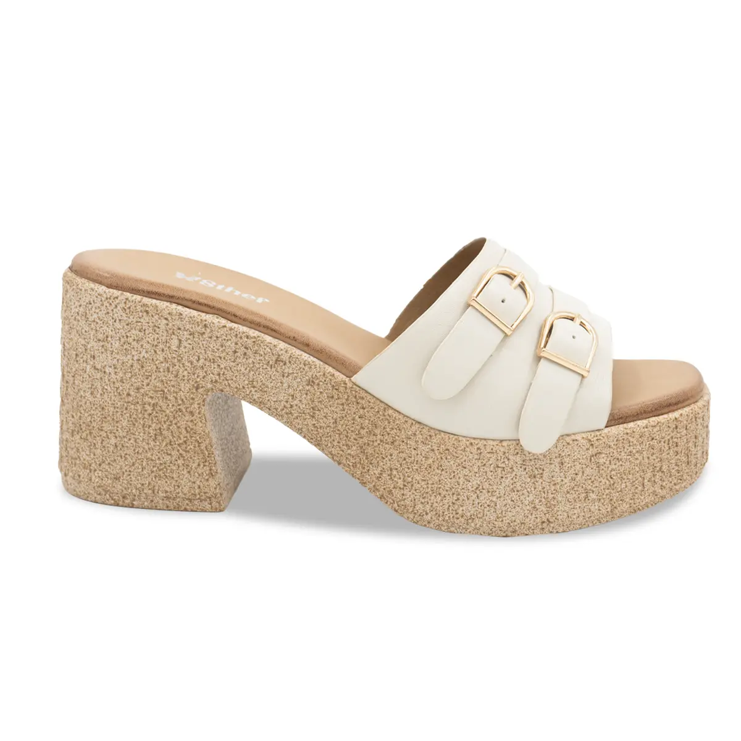 SANDALIA MUJER STHEF CASUAL OFF WHITE 8154 BLANCO 1136452 - 2