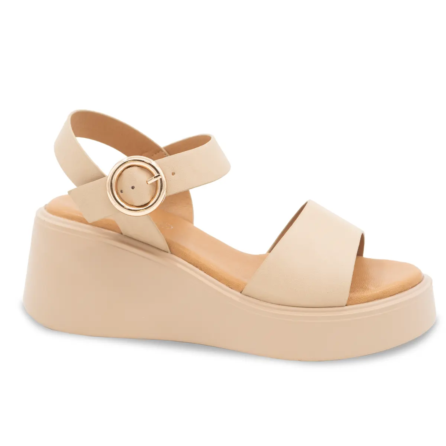 SANDALIA MUJER STHEF CASUAL BEIGE 8170 BEIGE 1136517 - 2