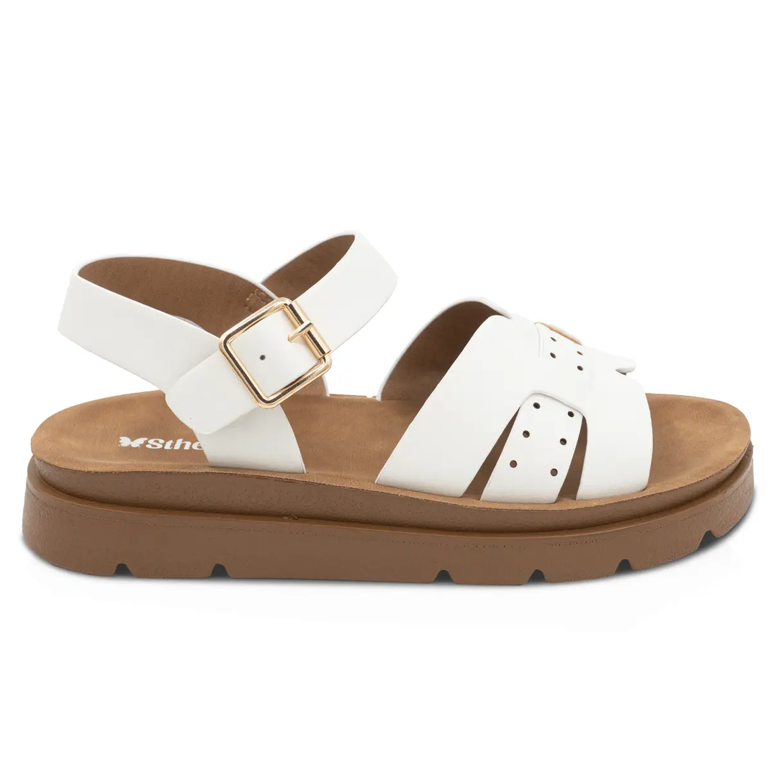 SANDALIA MUJER STHEF CASUAL BLANCO 8167 BLANCO 1136487 - 2