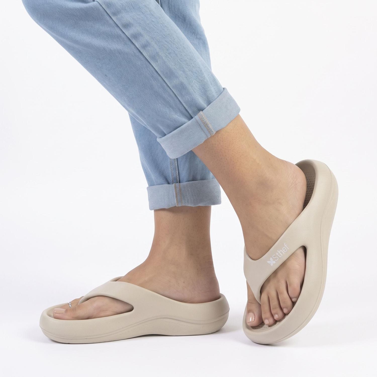 CALZADO MUJER STHEF BEIGE 8197 COLOR BEIGE - 1137582 - 6