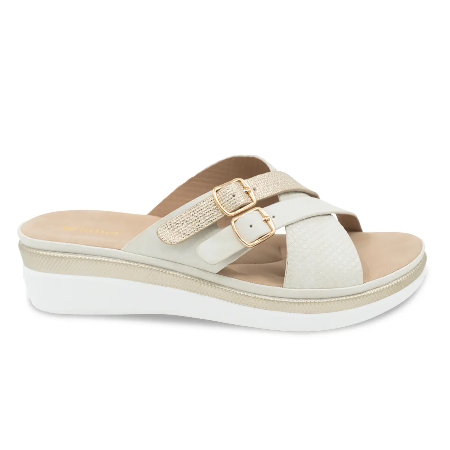 SANDALIA MUJER STHEF CASUAL OFF WHITE 8191 BLANCO 1137470 - 2
