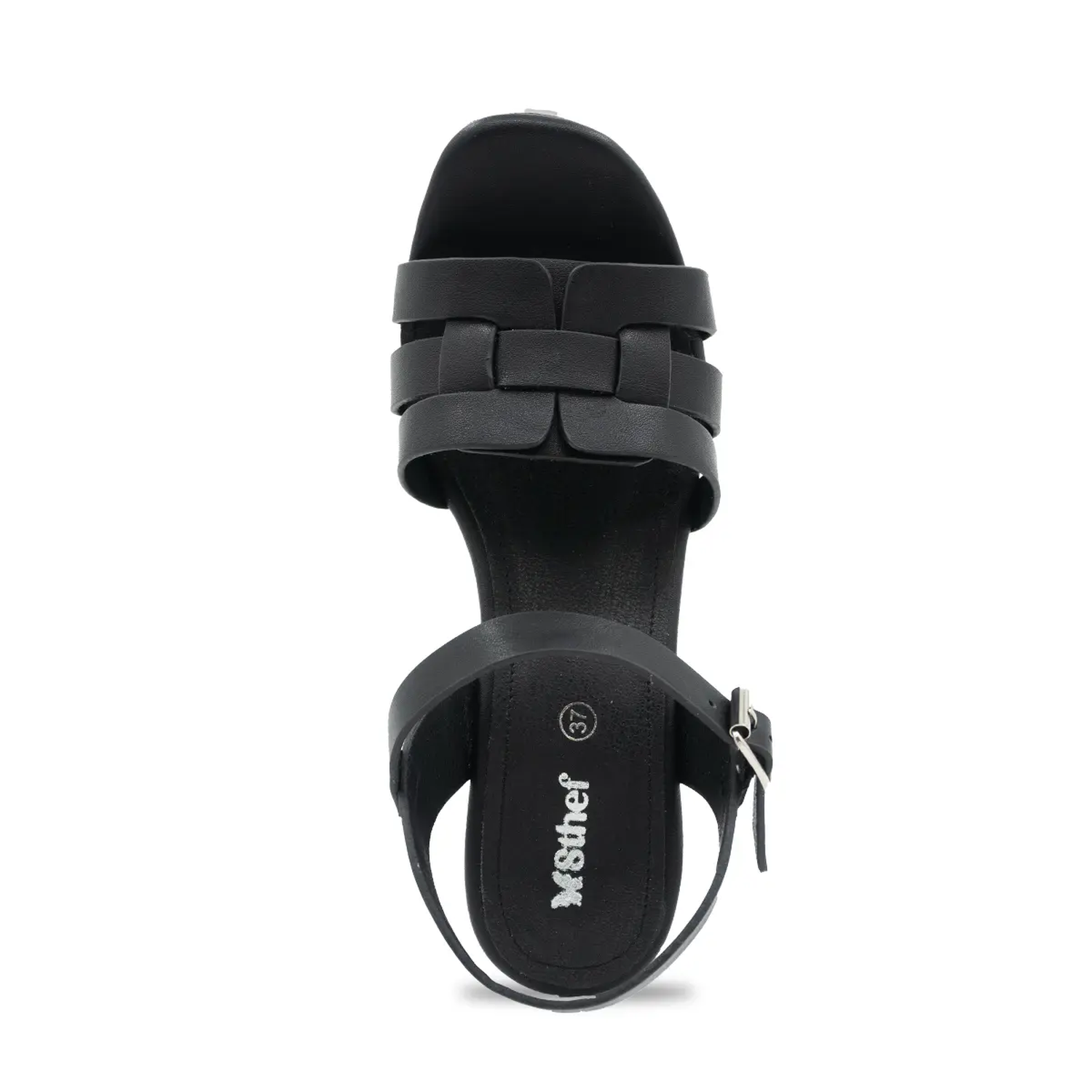SANDALIA MUJER STHEF CASUAL NEGRO 8171 NEGRO 1136532 - 4
