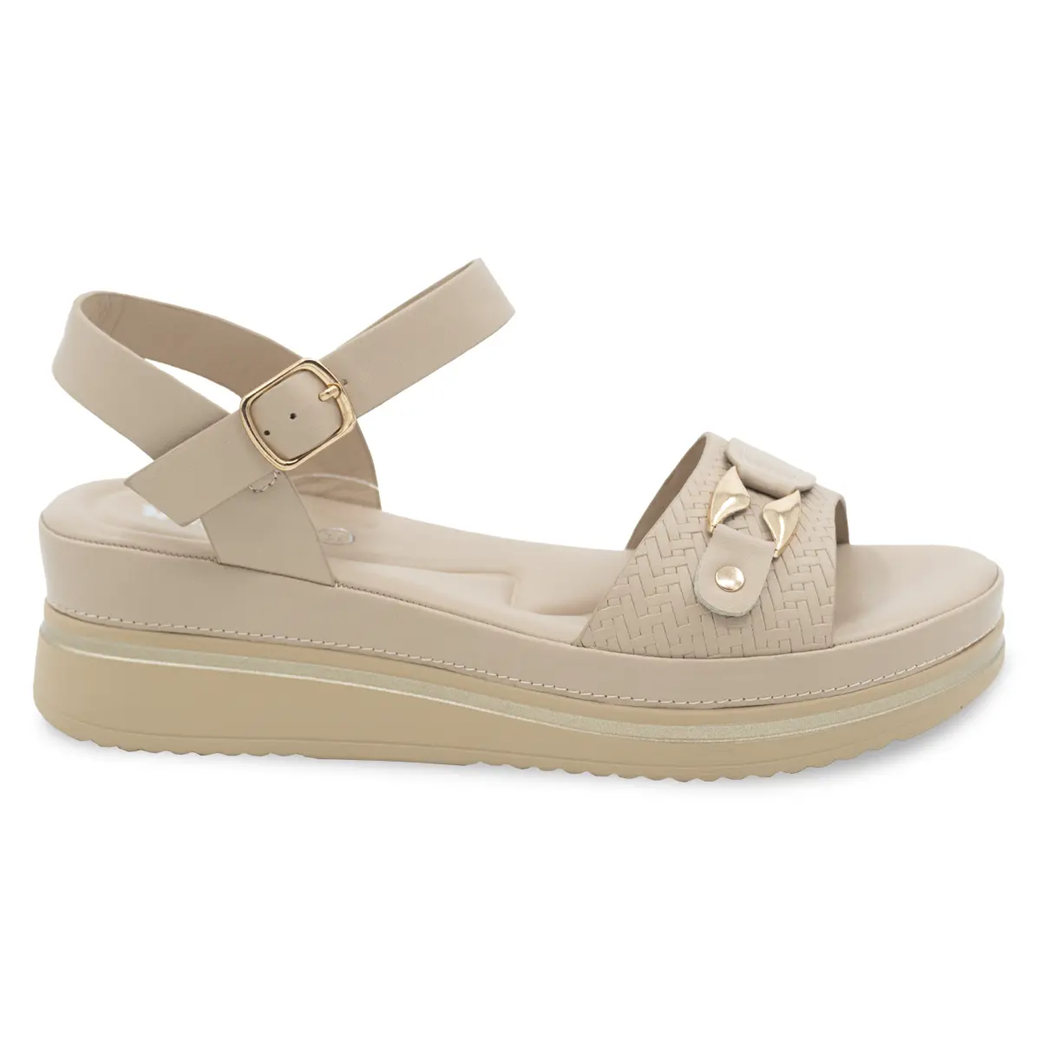 SANDALIA MUJER STHEF CASUAL BEIGE 8178 BEIGE 1137443 - 2
