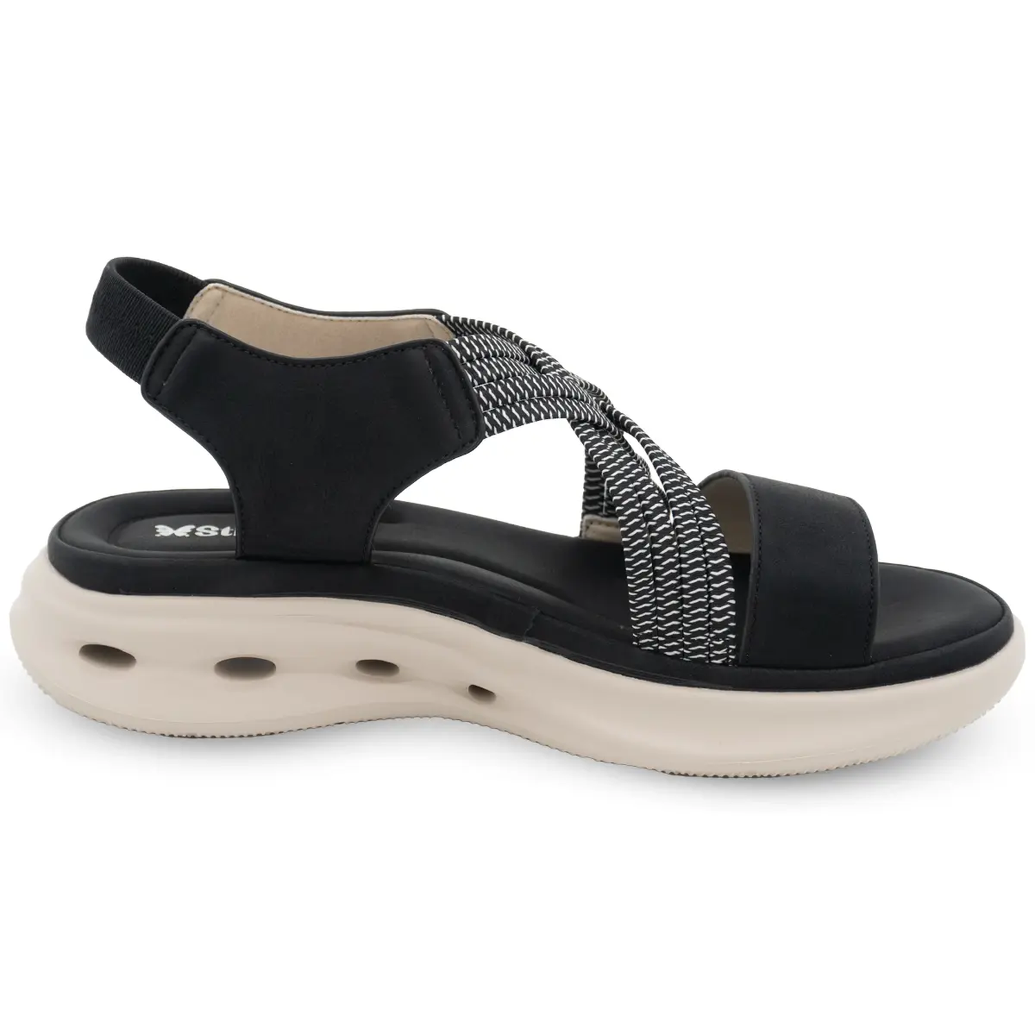 SANDALIA MUJER STHEF CASUAL NEGRO 8150 NEGRO 1136158 - 2