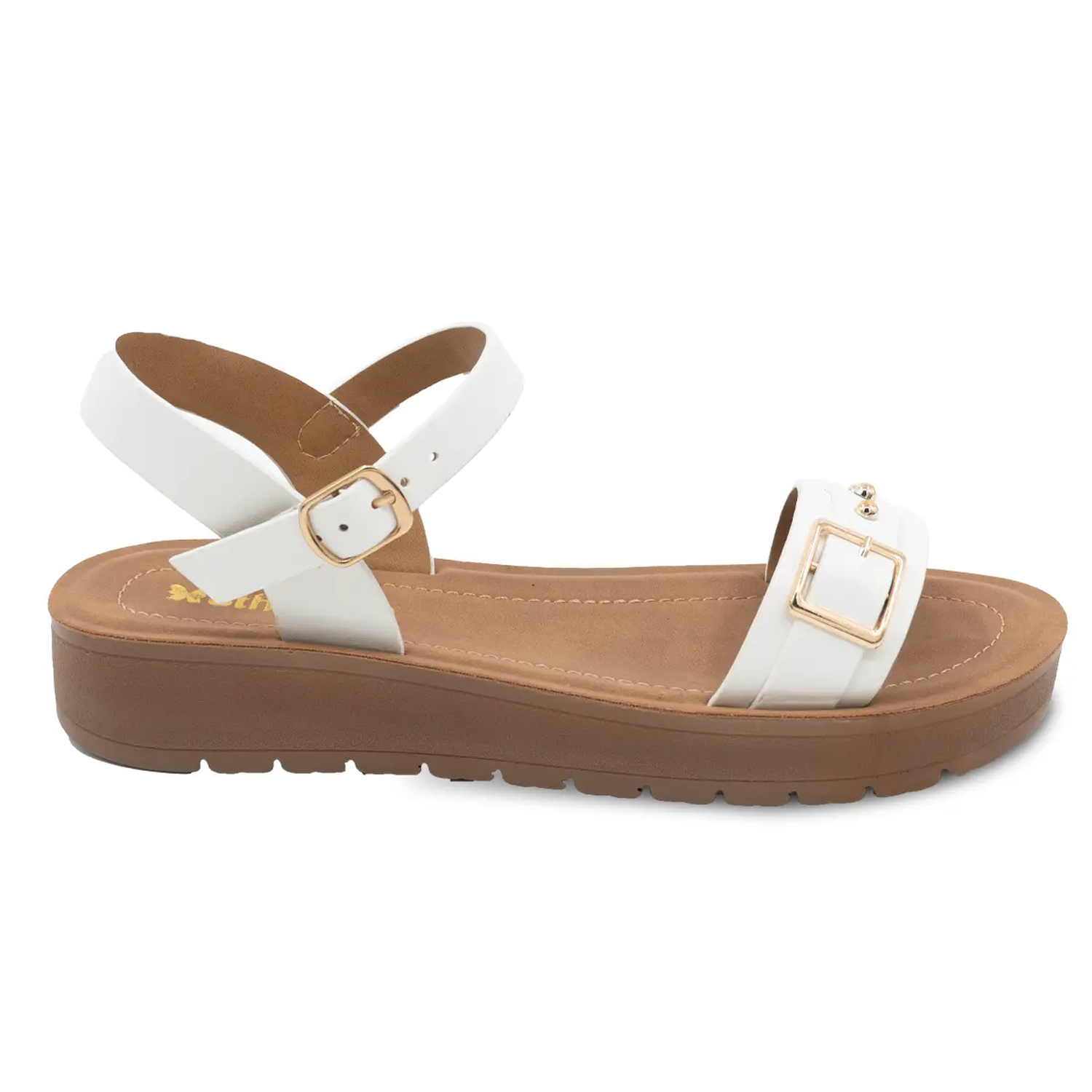 SANDALIA MUJER STHEF CASUAL BLANCO 8157 BLANCO 1137297 - 2
