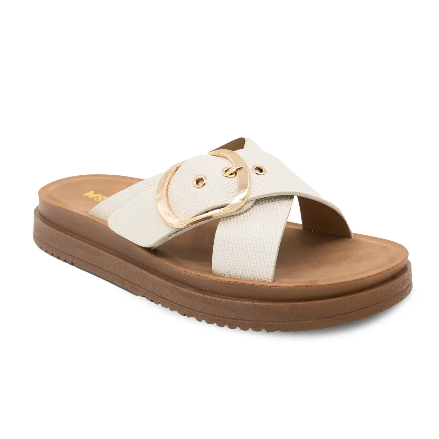 SANDALIA MUJER STHEF CASUAL BEIGE 8160 - 1