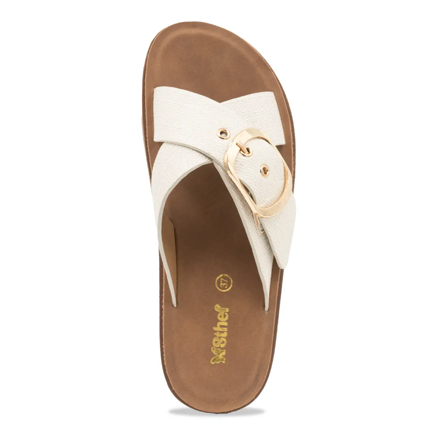 SANDALIA MUJER STHEF CASUAL BEIGE 8160 BEIGE 1137332 - 4