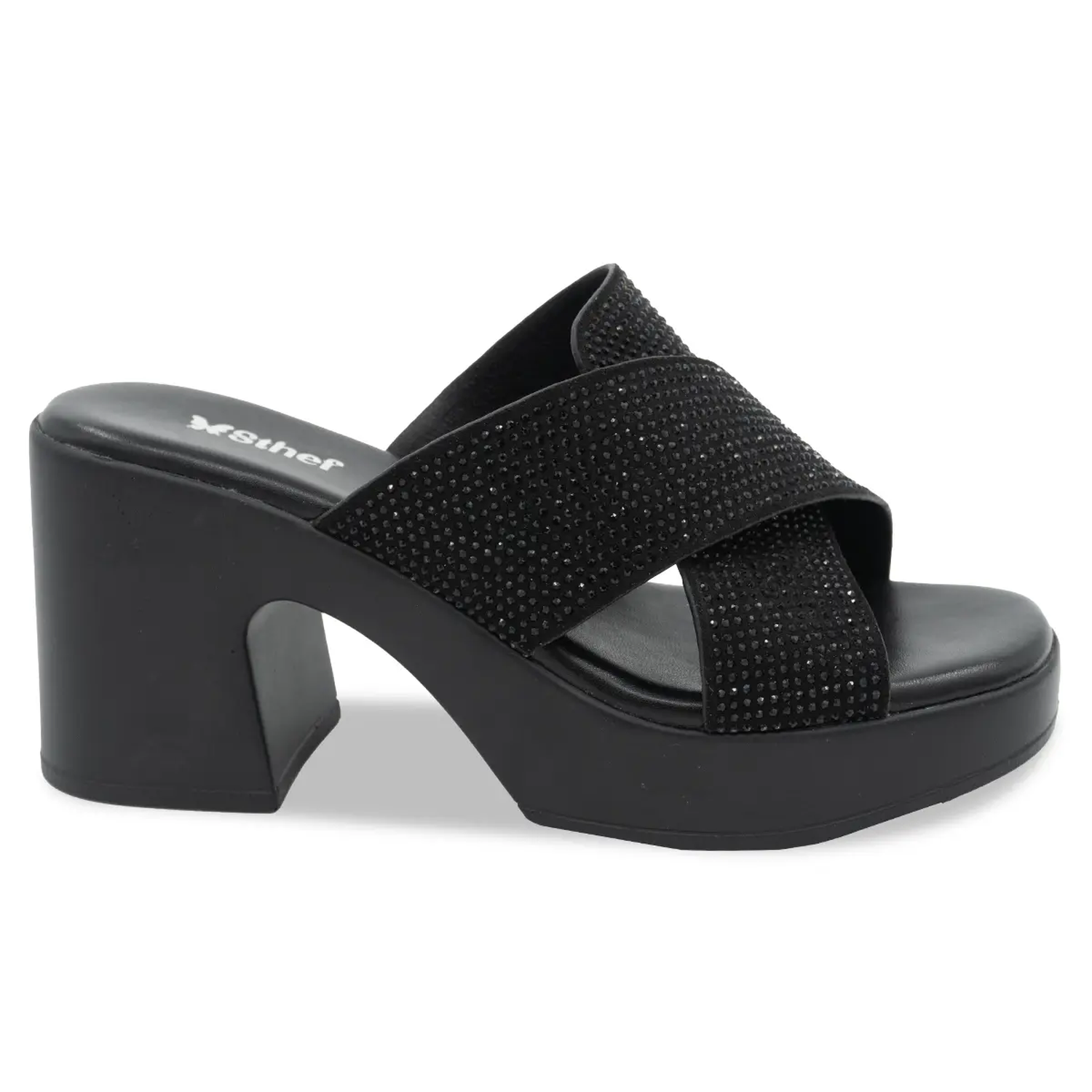 SANDALIA MUJER STHEF CASUAL NEGRO 8153 NEGRO 1136437 - 2