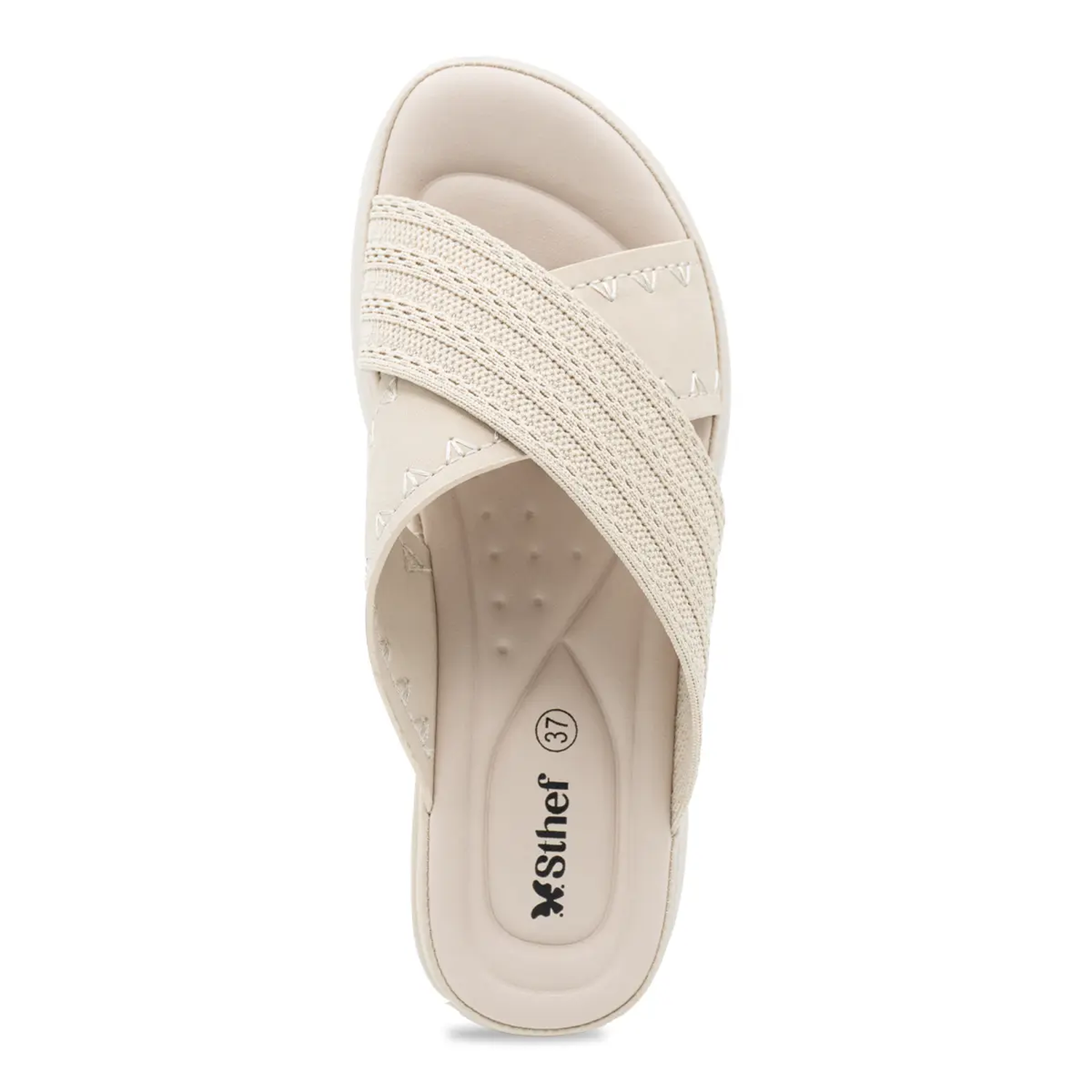 SANDALIA MUJER STHEF CASUAL BEIGE 8206 BEIGE 1137480 - 4