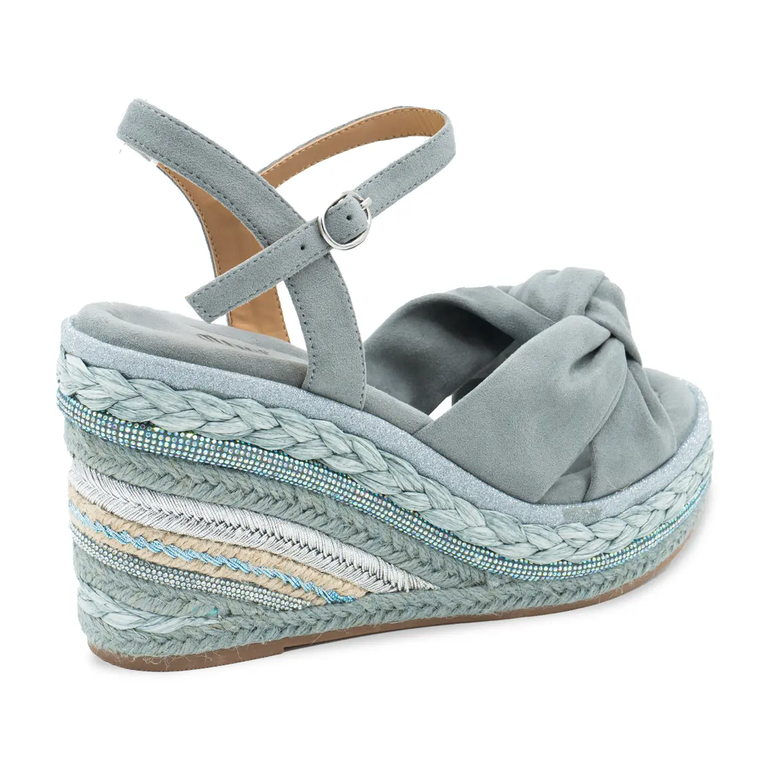 SANDALIA MUJER STHEF CASUAL DENIM 8210 CELESTE 1137620 - 3