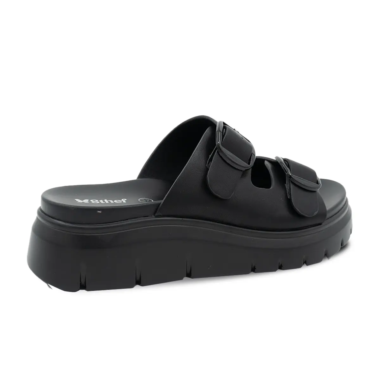 SANDALIA MUJER STHEF CASUAL NEGRO 8172 NEGRO 1137381 - 3