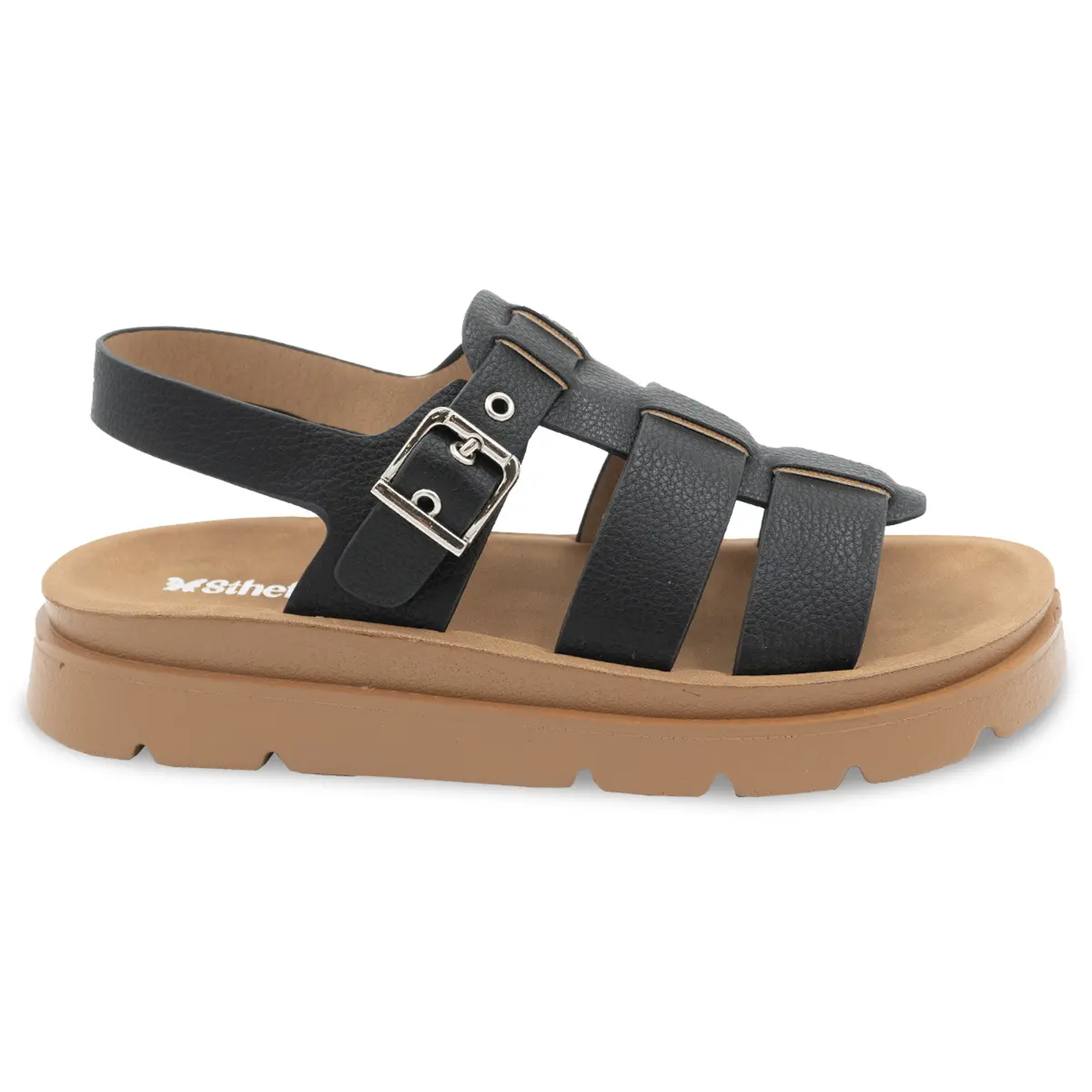SANDALIA MUJER STHEF CASUAL NEGRO 8169 NEGRO 1136512 - 3