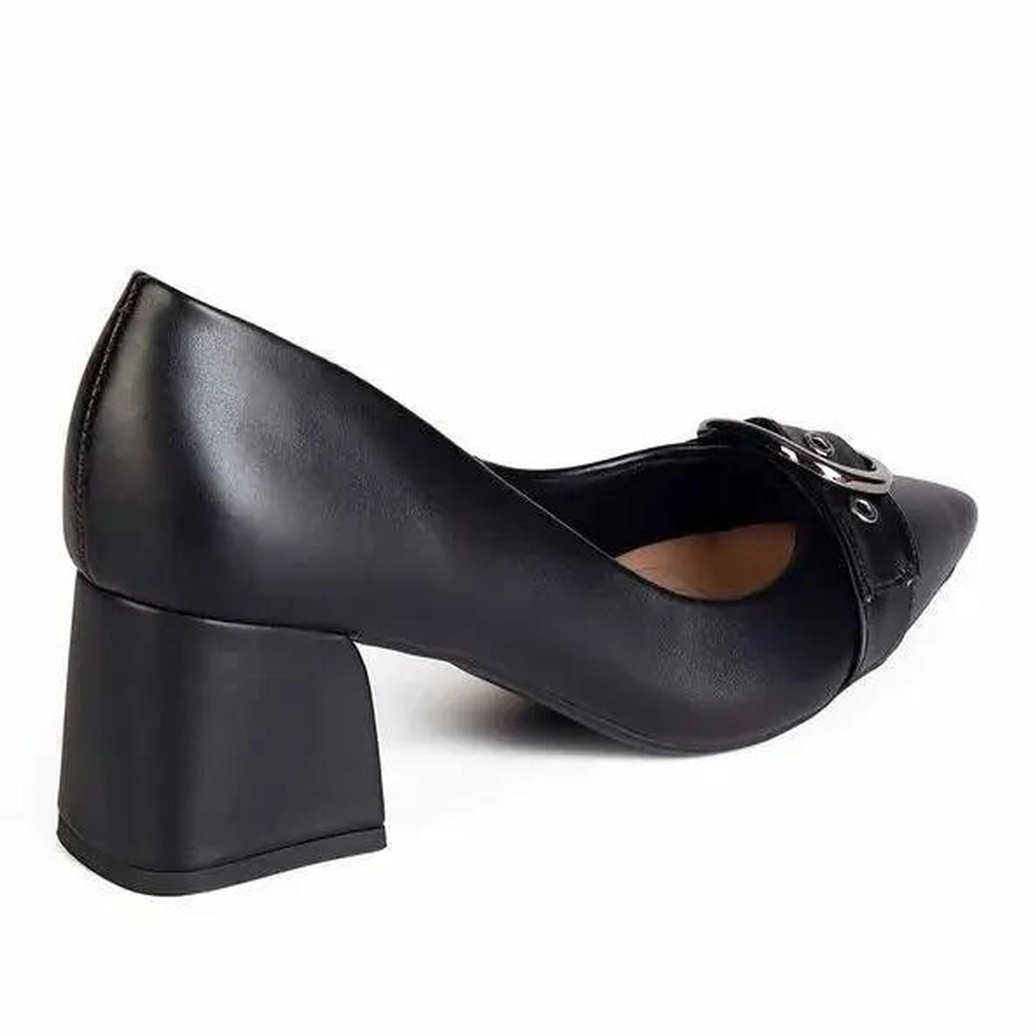 ZAPATO MUJER MIKAELA VESTIR PRETO 20462-03 NEGRO 1120550 - 3