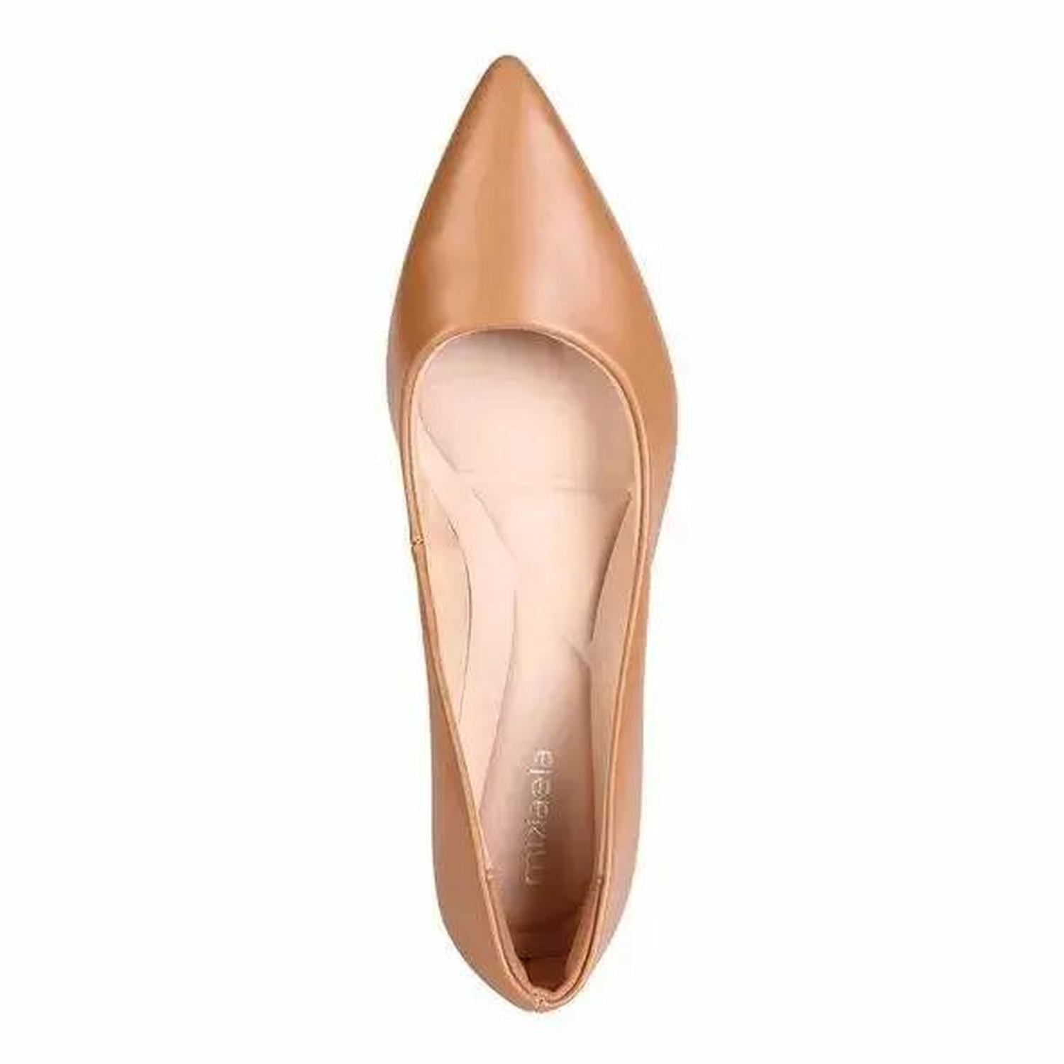 ZAPATO MUJER MIKAELA VESTIR CAPUCCINO/DOURADO 20462-01 BEIGE 1120534 - 4