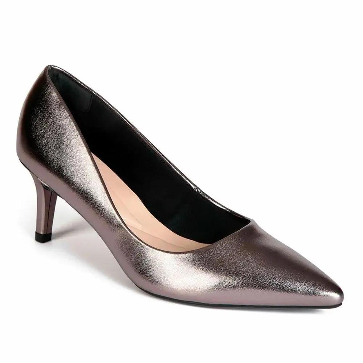 ZAPATO MUJER MIKAELA VESTIR PRATA VELHO 13552-01 41648 PLATEADO 1121233 - 2