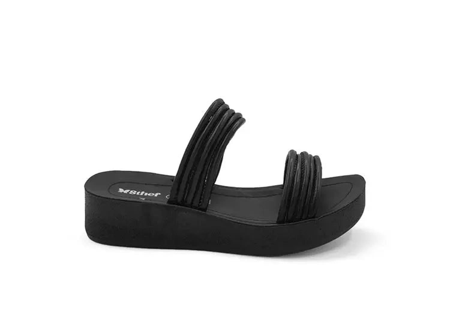 SANDALIA MUJER STHEF CASUAL NEGRO 8022 NEGRO 1123030 - 3