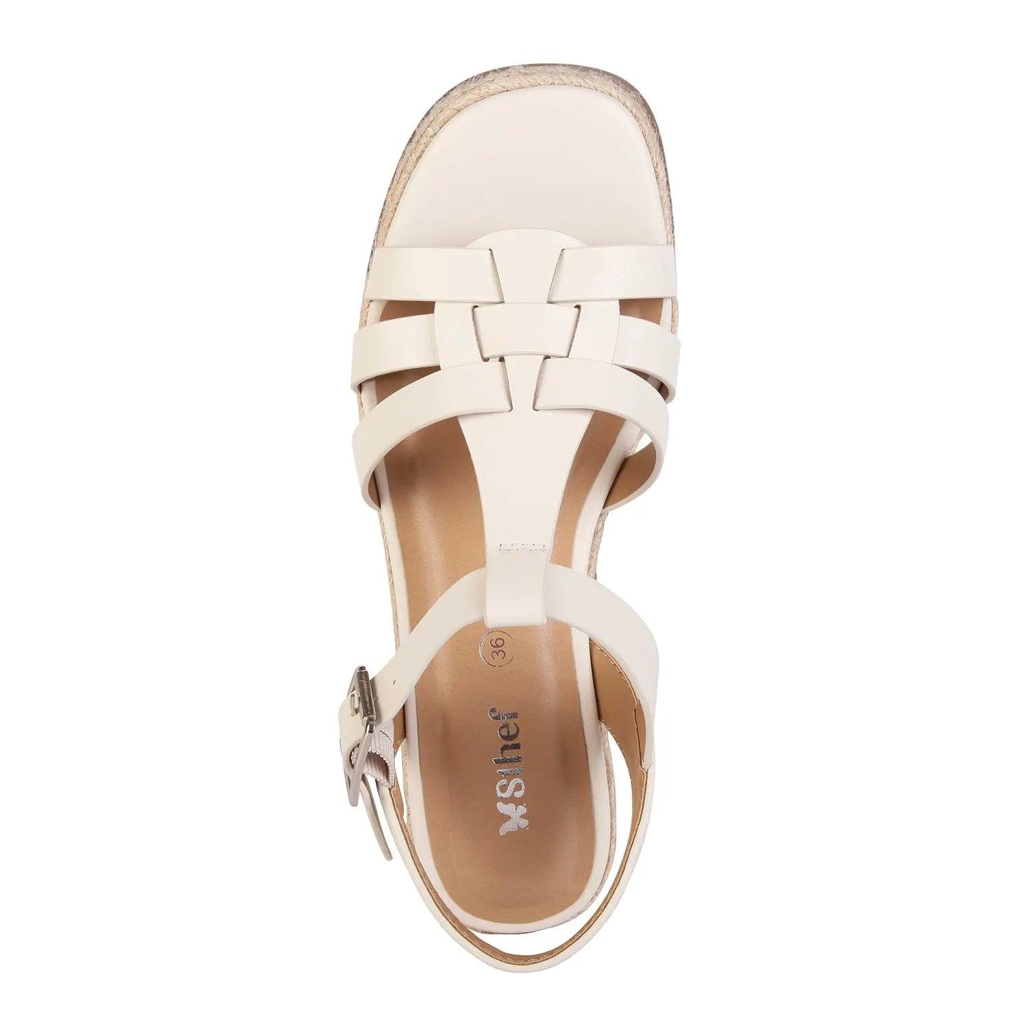 SANDALIA MUJER STHEF CASUAL OFF WHITE 8032 BLANCO 1123559 - 4