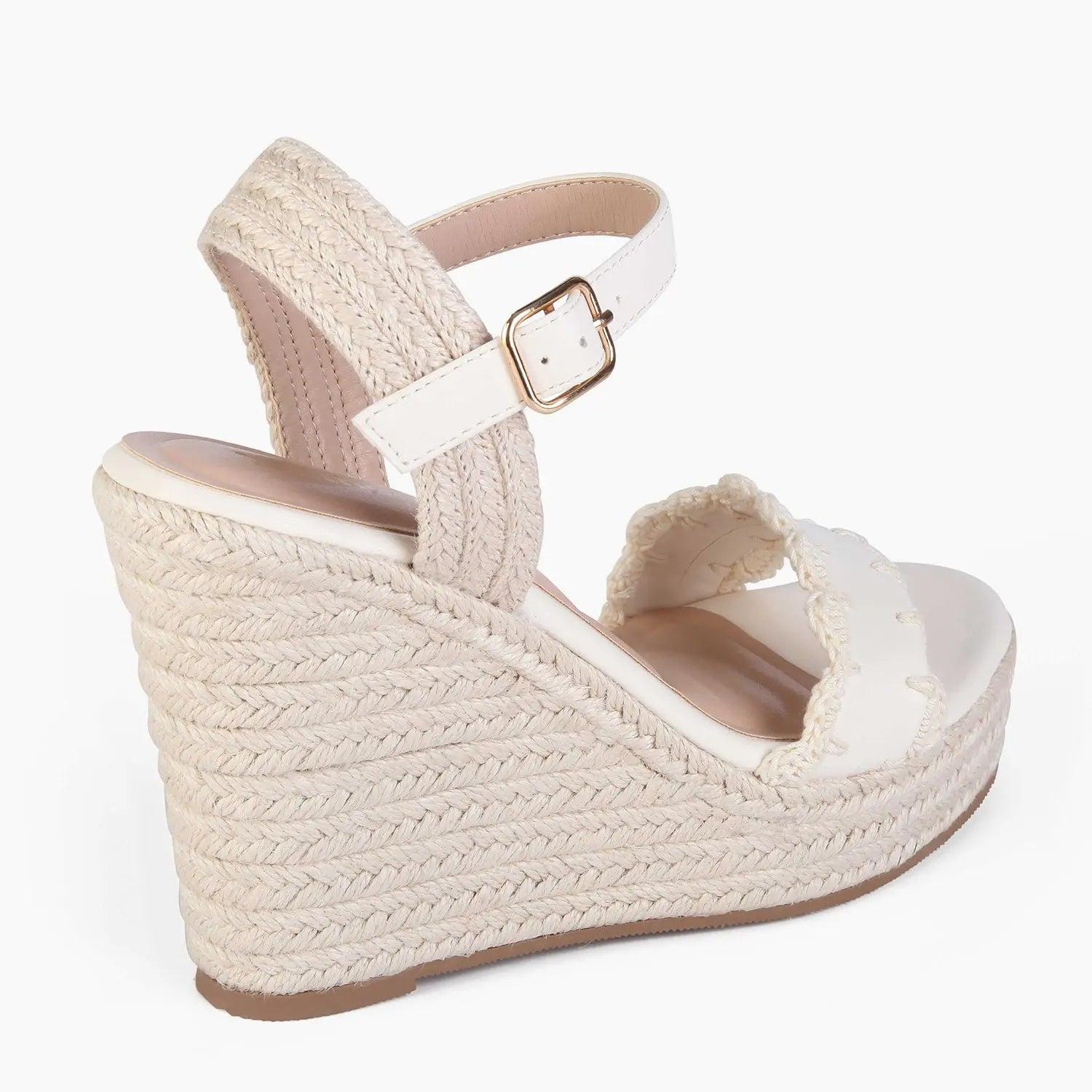 SANDALIA MUJER STHEF CASUAL OFF WHITE 8029 BLANCO 1123530 - 3