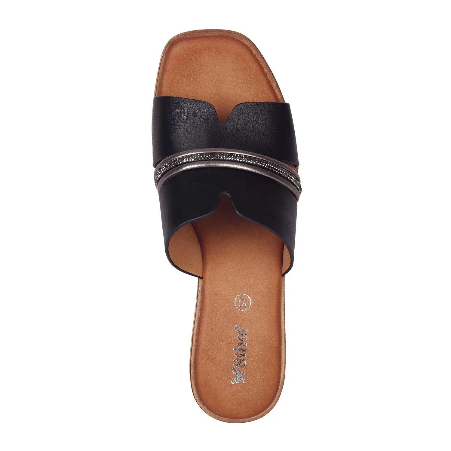 SANDALIA MUJER STHEF CASUAL NEGRO 8012 NEGRO 1121643 - 4