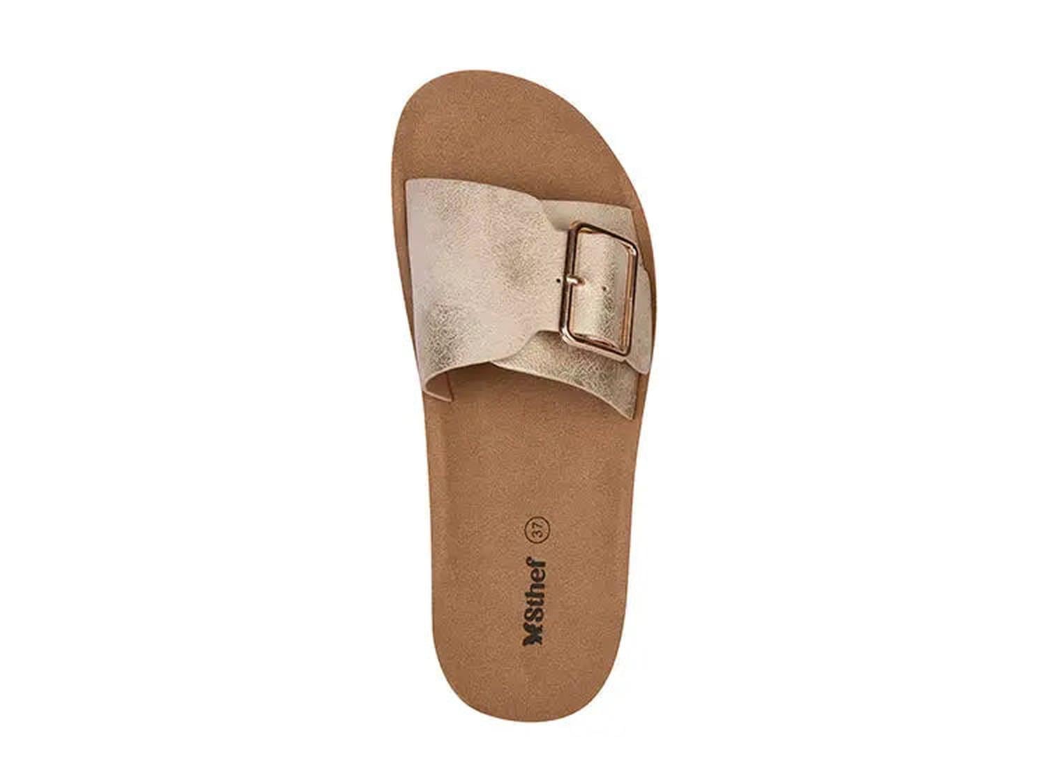 SANDALIA MUJER STHEF CASUAL DORADO 8019 DORADO 1122994 - 2
