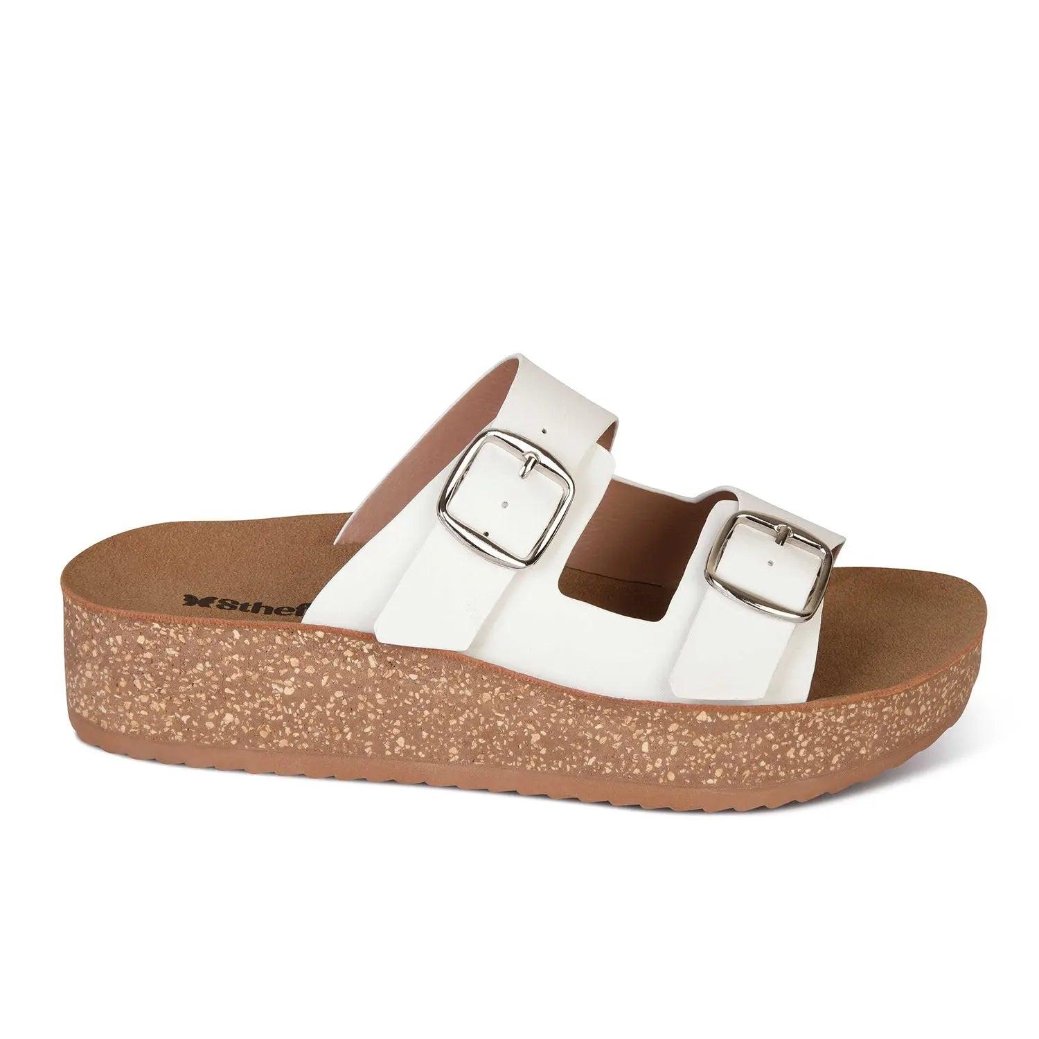 SANDALIA MUJER STHEF CASUAL BLANCO 8018 BLANCO 1122979 - 2