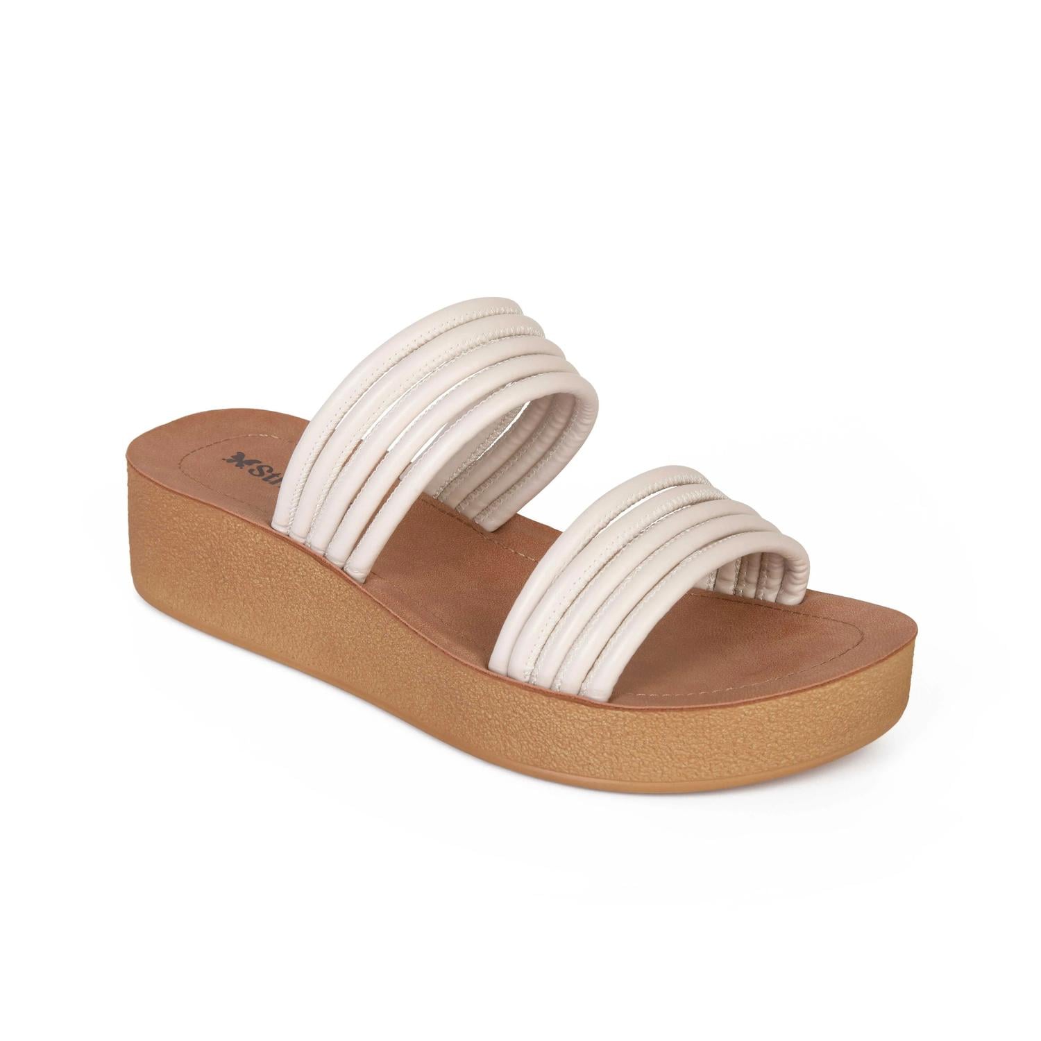 SANDALIA MUJER STHEF CASUAL OFF WHITE 8022 - 1