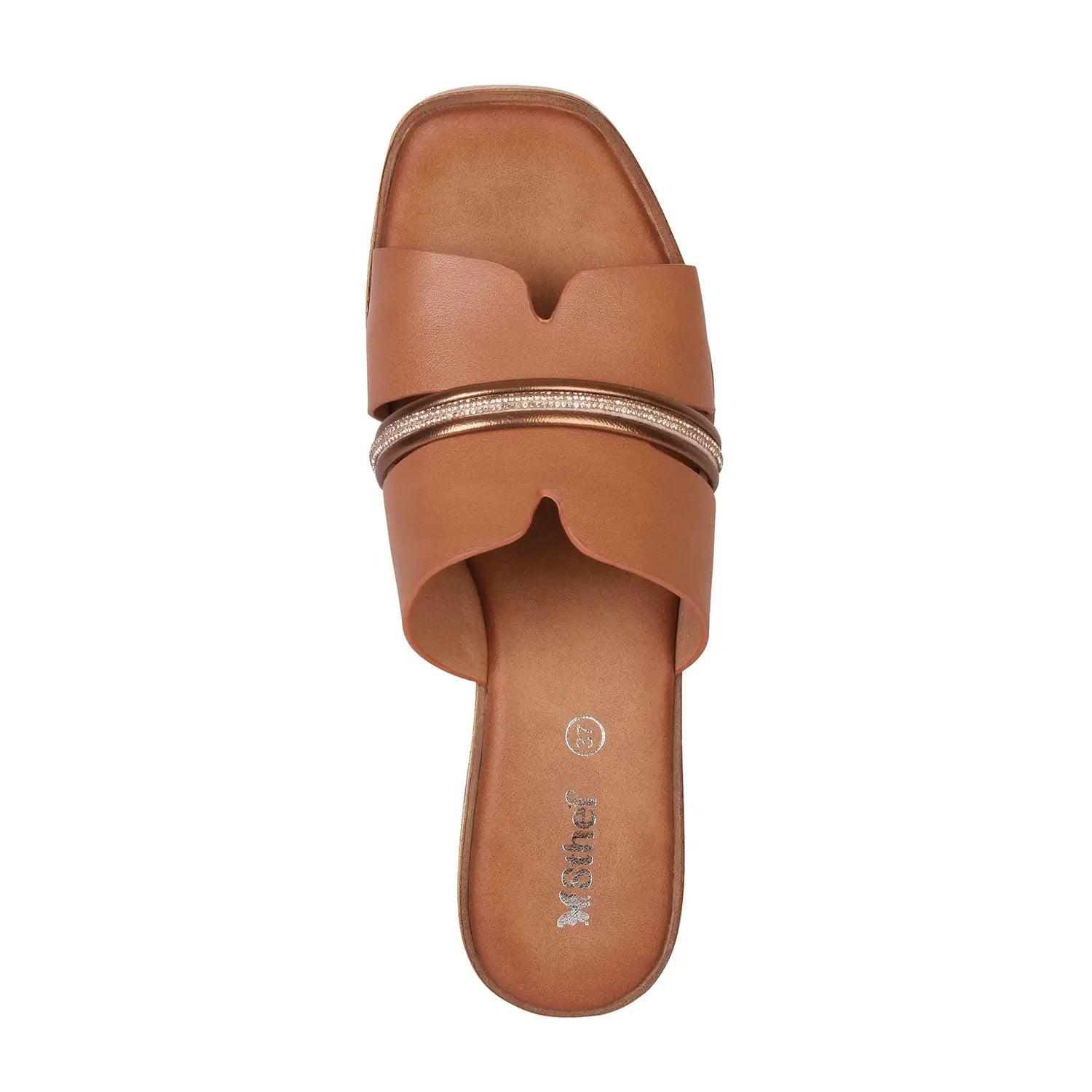 SANDALIA MUJER STHEF CASUAL MARRON 8012 MARRÓN 1121648 - 4