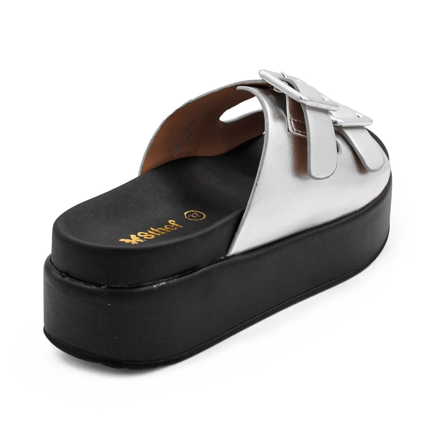 SANDALIA MUJER STHEF CASUAL PLATA 8006 PLATEADO 1123197 - 3