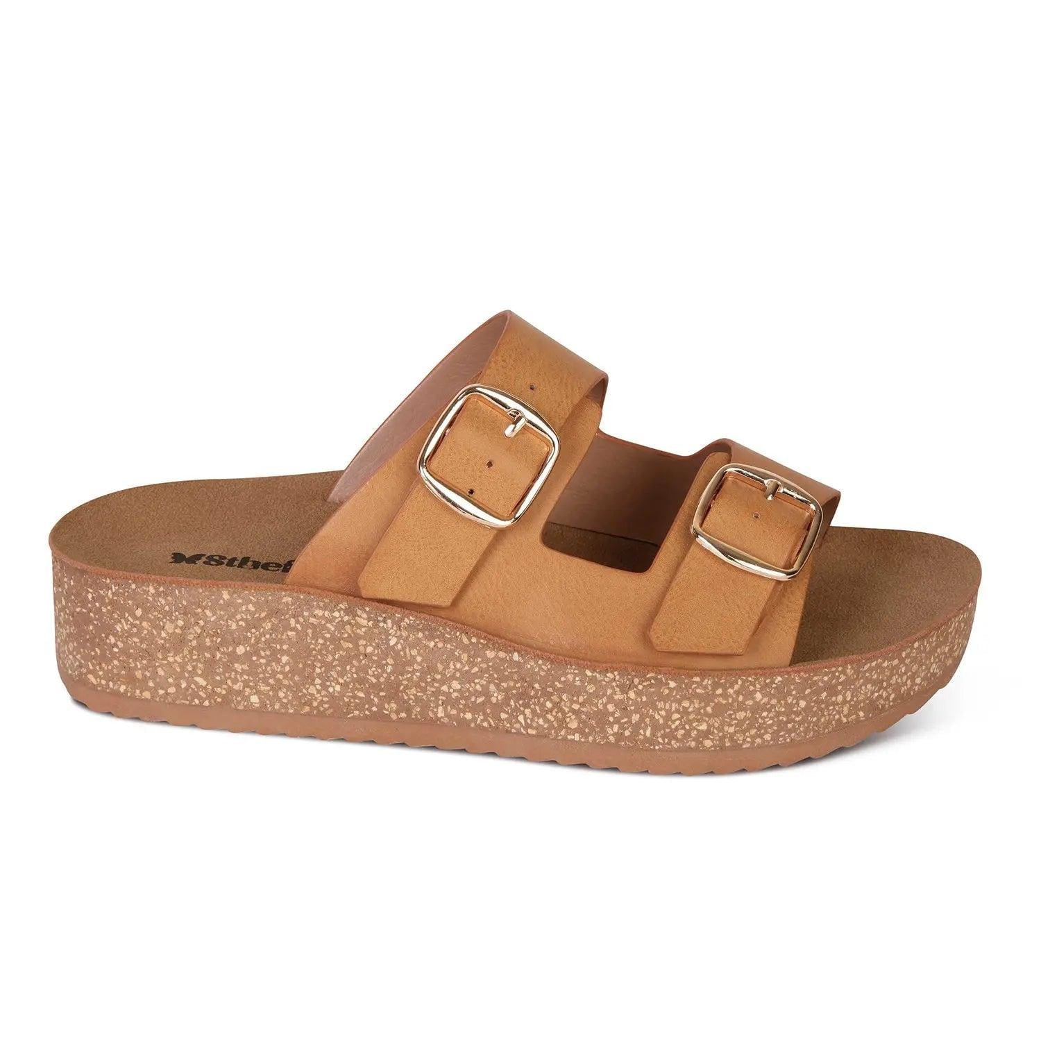 SANDALIA MUJER STHEF CASUAL MARRON 8018 MARRÓN 1122970 - 2